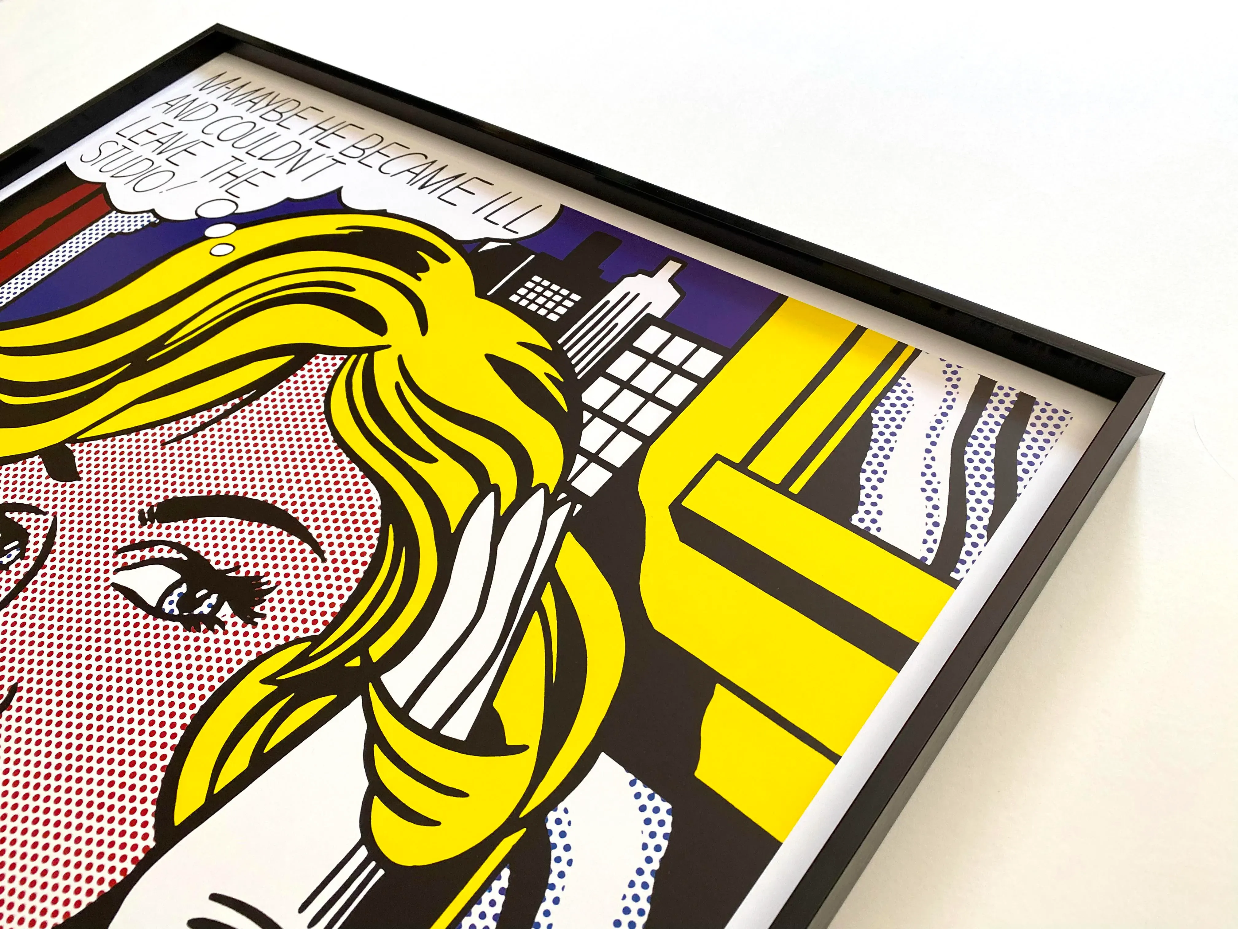 アート・デザイン・音楽 Roy Lichtenstein : Drawings and Prints Roy Lichtenstein, Reverie, 1965, Screen Print (S)