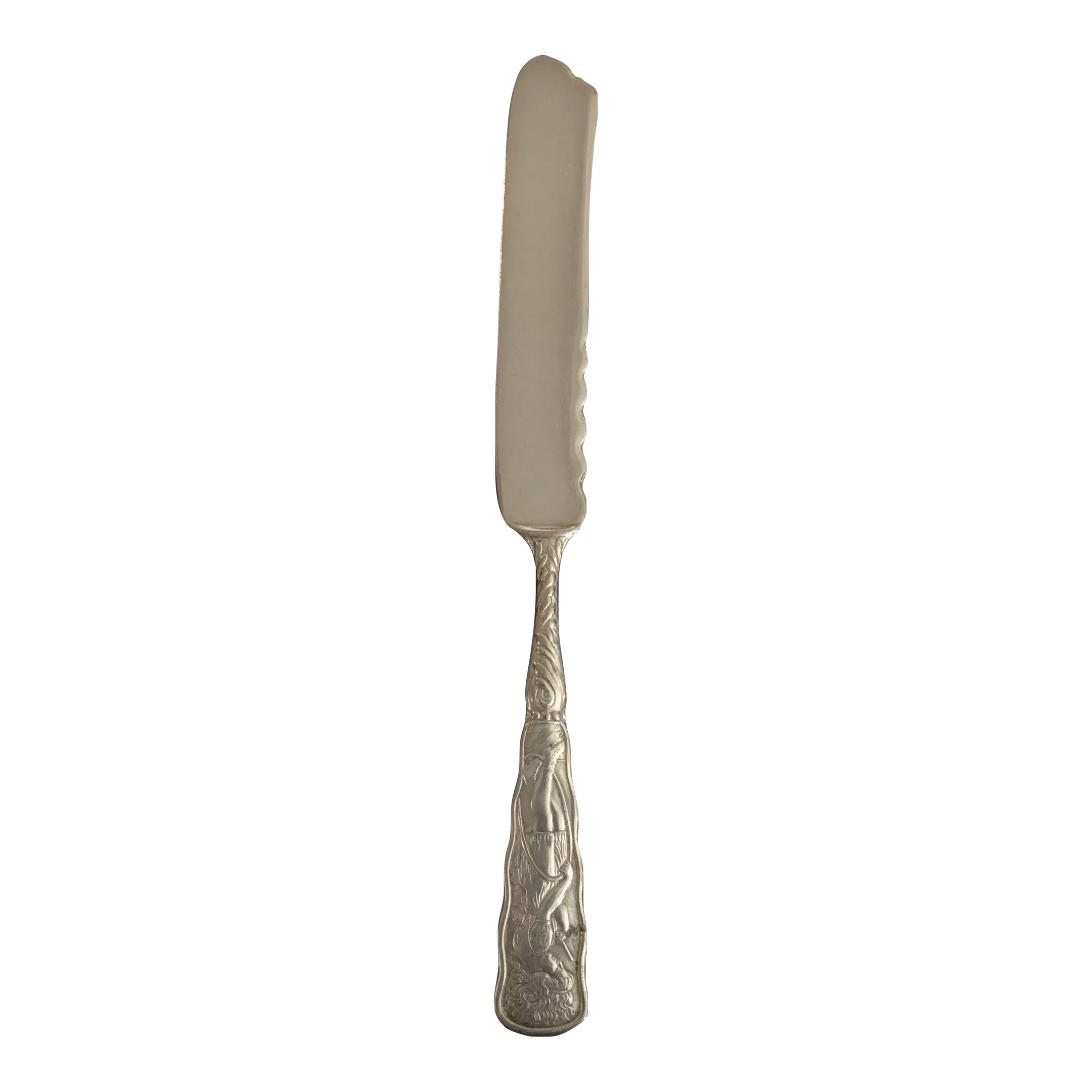 1847 British Rogers Bros. Knife With Maiden on Handle Chairish