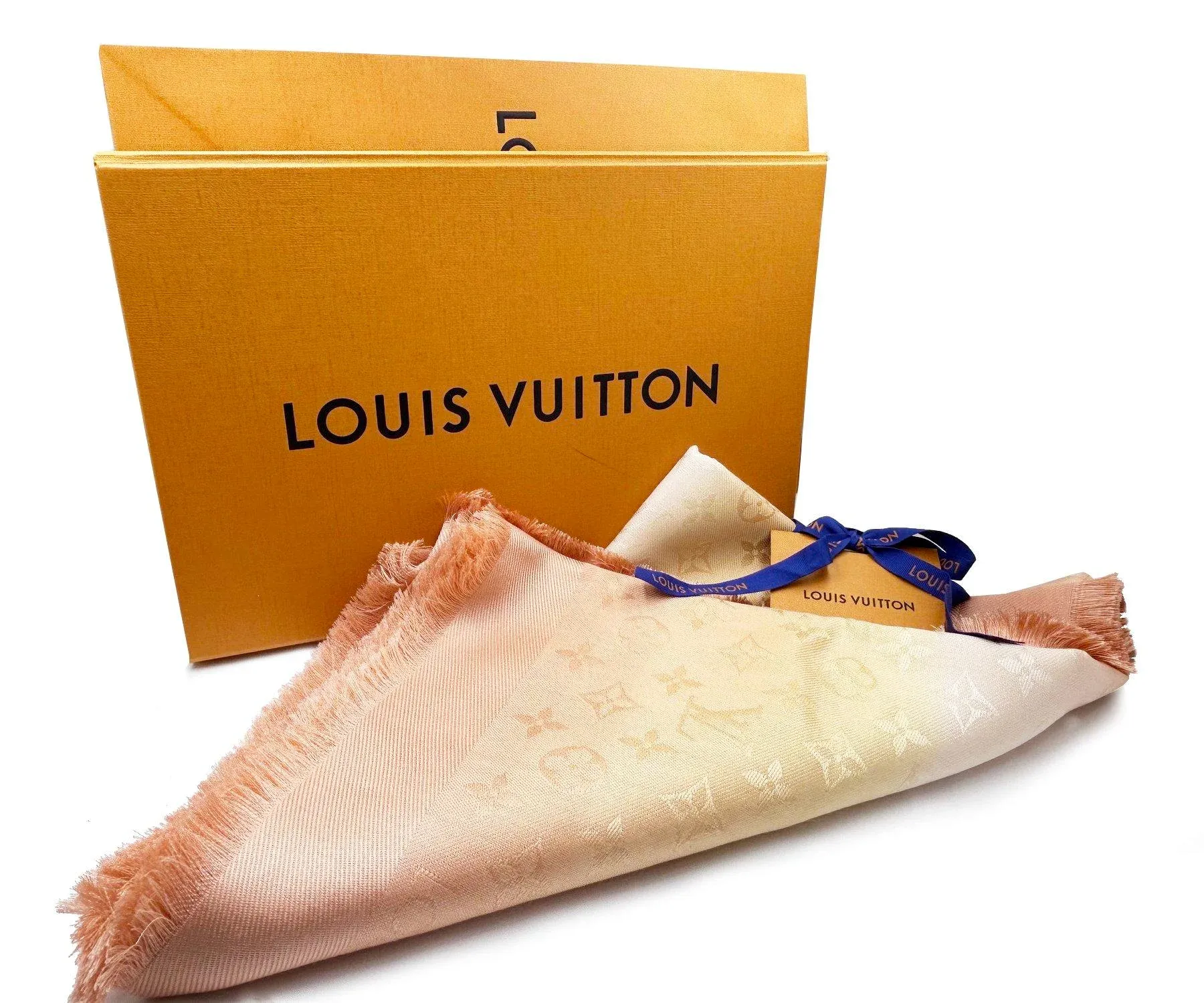 限定品◆関税なし【LOUIS VUITTON】Flower Brush Shine Shawl Flower Brush Shine Shawl . - Accessories | LOUIS VUITTON