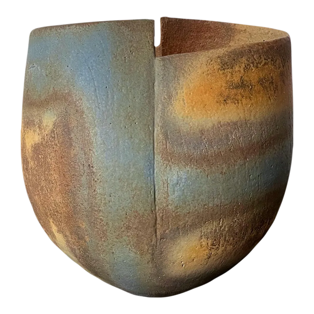 Late 20th Century Ceramic Vessel Vase by British Studio Potter John