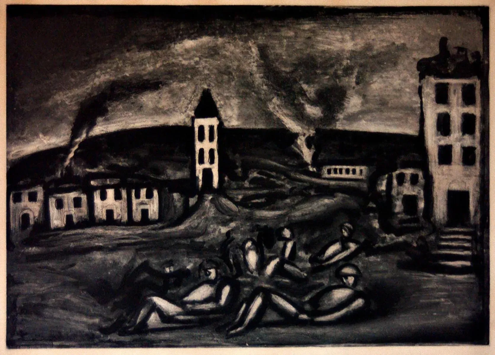 Georges Rouault, Mon Doux Pays, Ou Etes-Vous?, Original Etching, 1940s