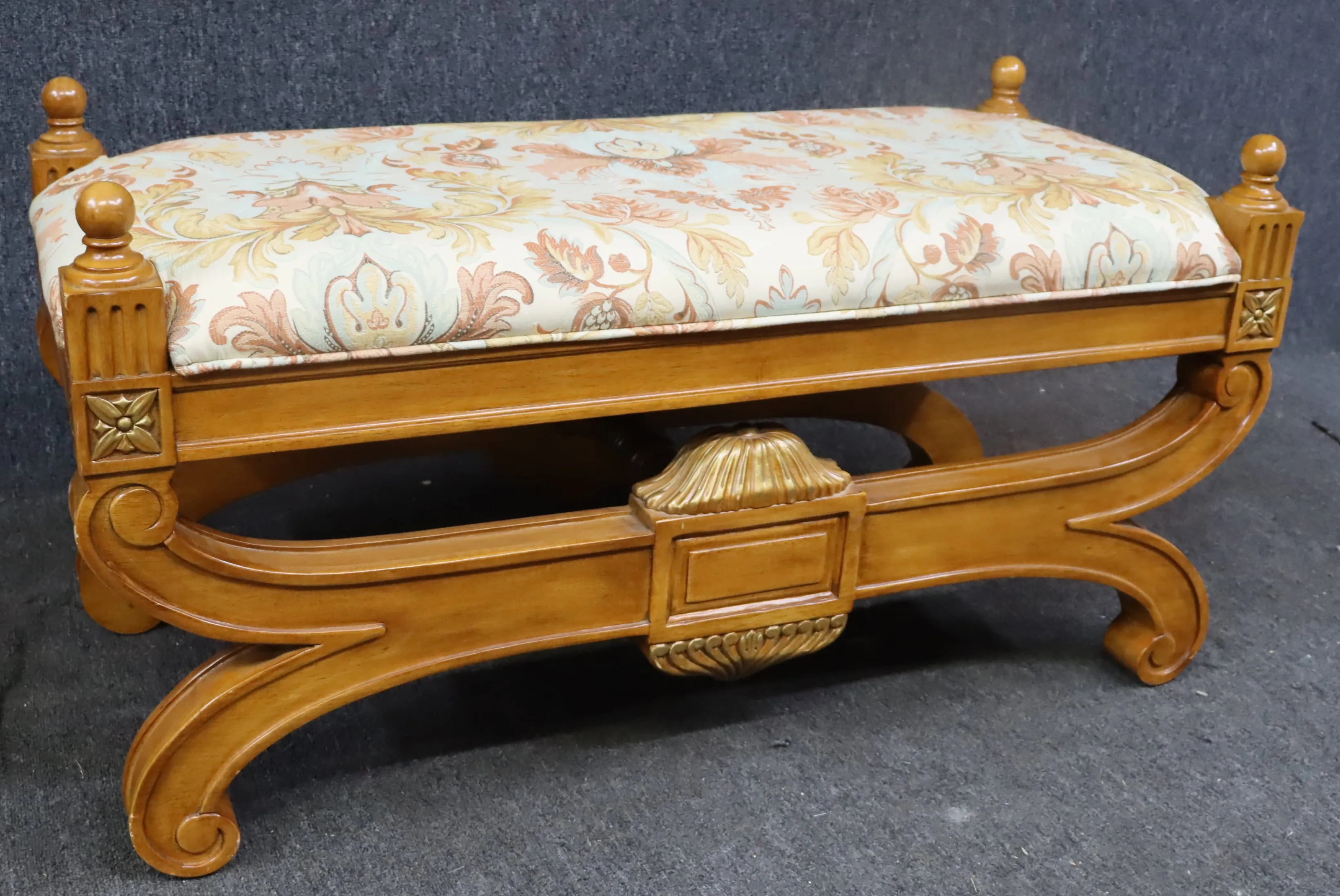 Bernhardt Neoclassical Bench
