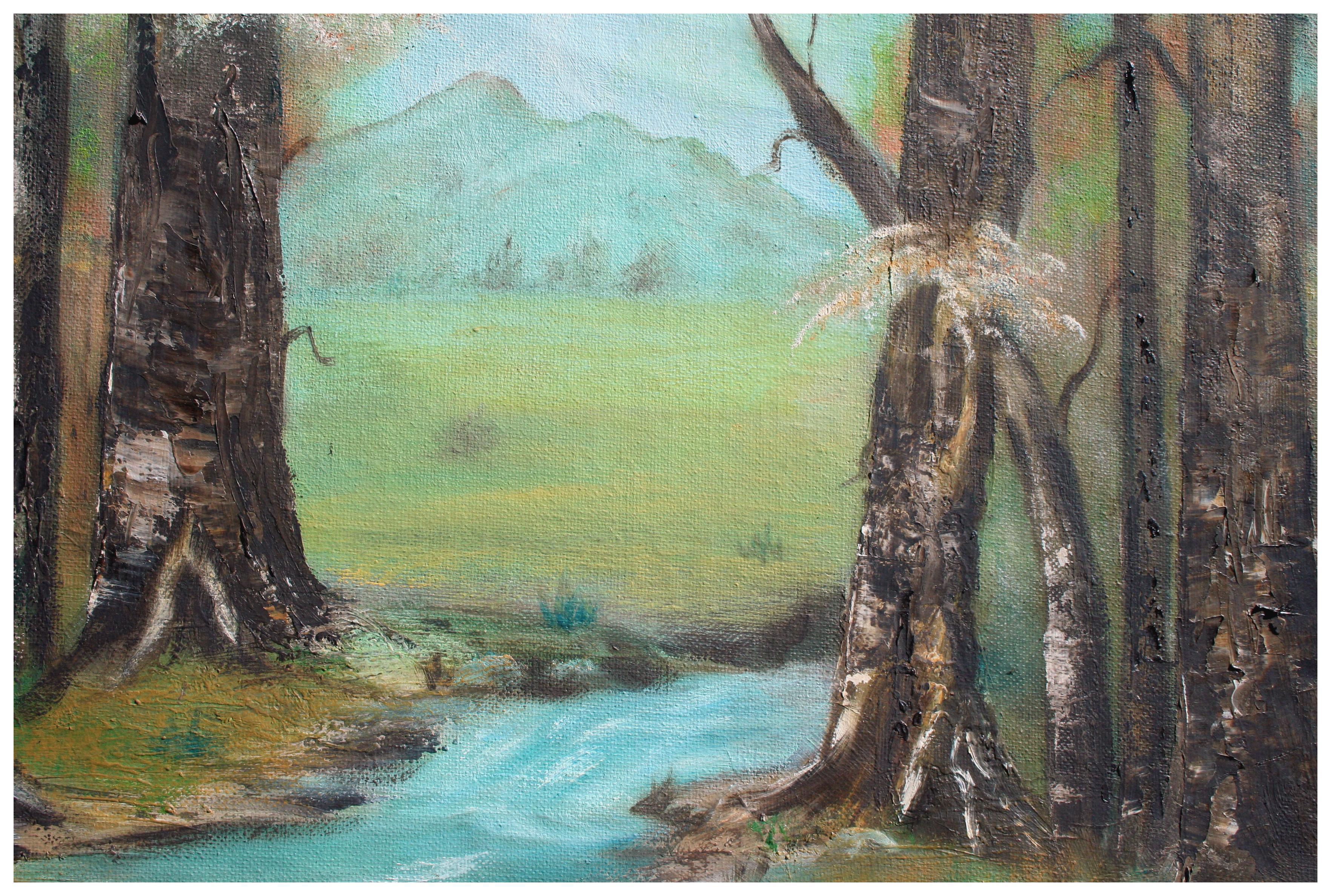 絵画 Evergreen Valley Alice Egge 