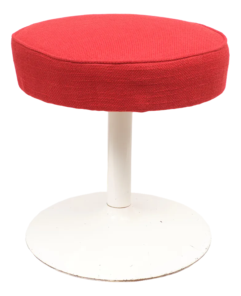 Space Ace Metal Stool, Denmark, 1972