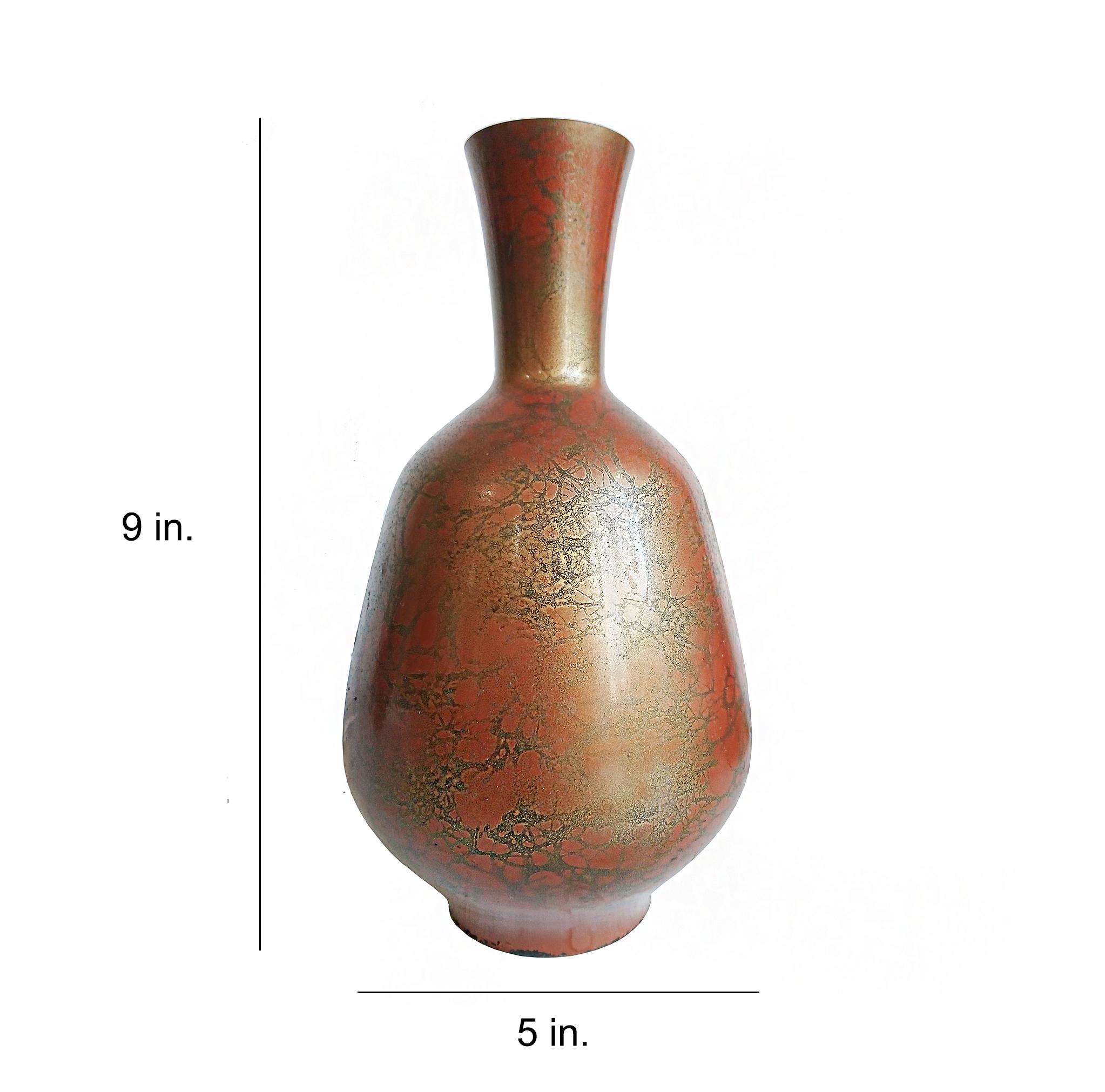 Japanese Bronze Vase, Early 20th Century