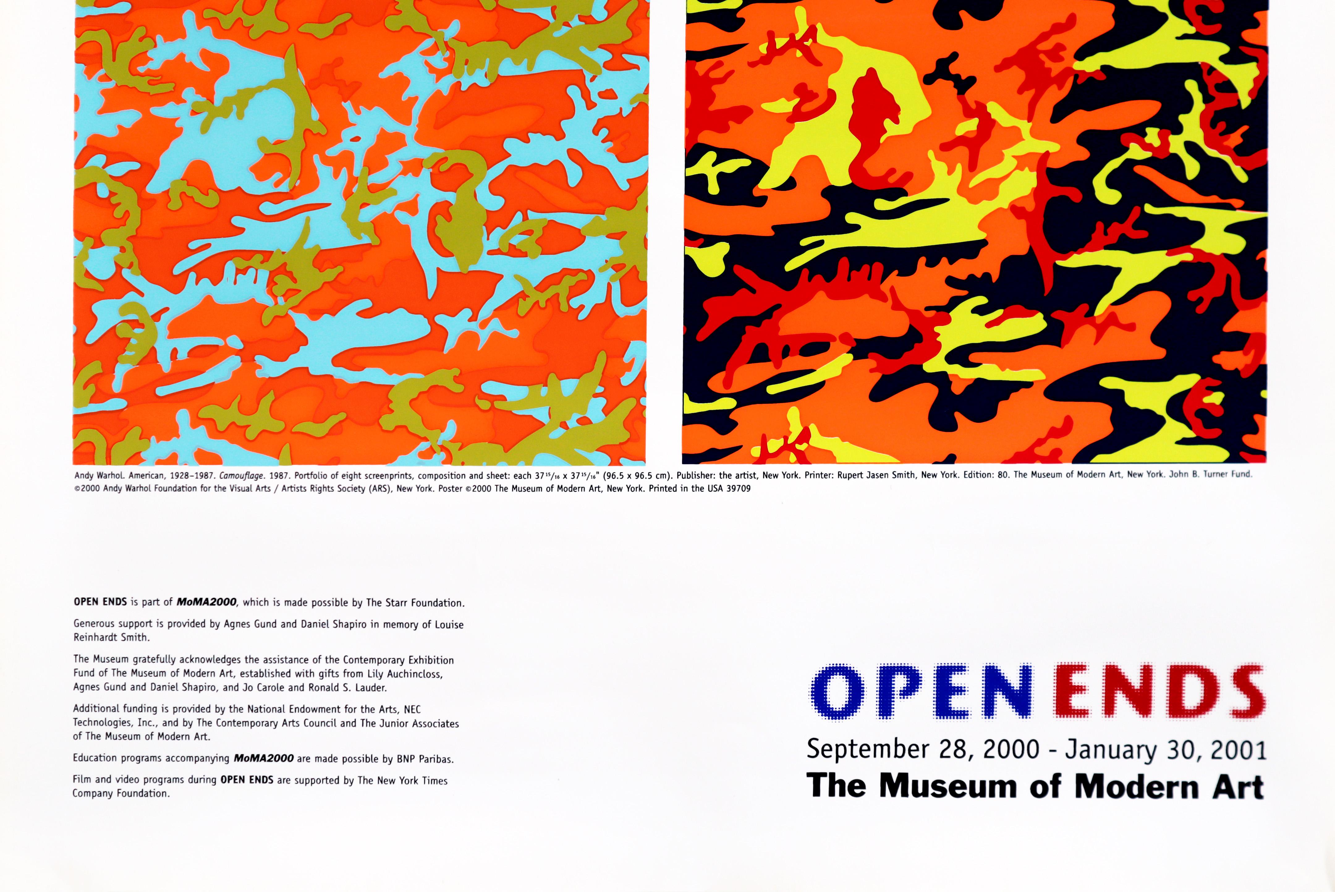 コレクション 2001/02 Andy Warhol : Exhibition Poster 2001/02 Andy Warhol : Exhibition Poster