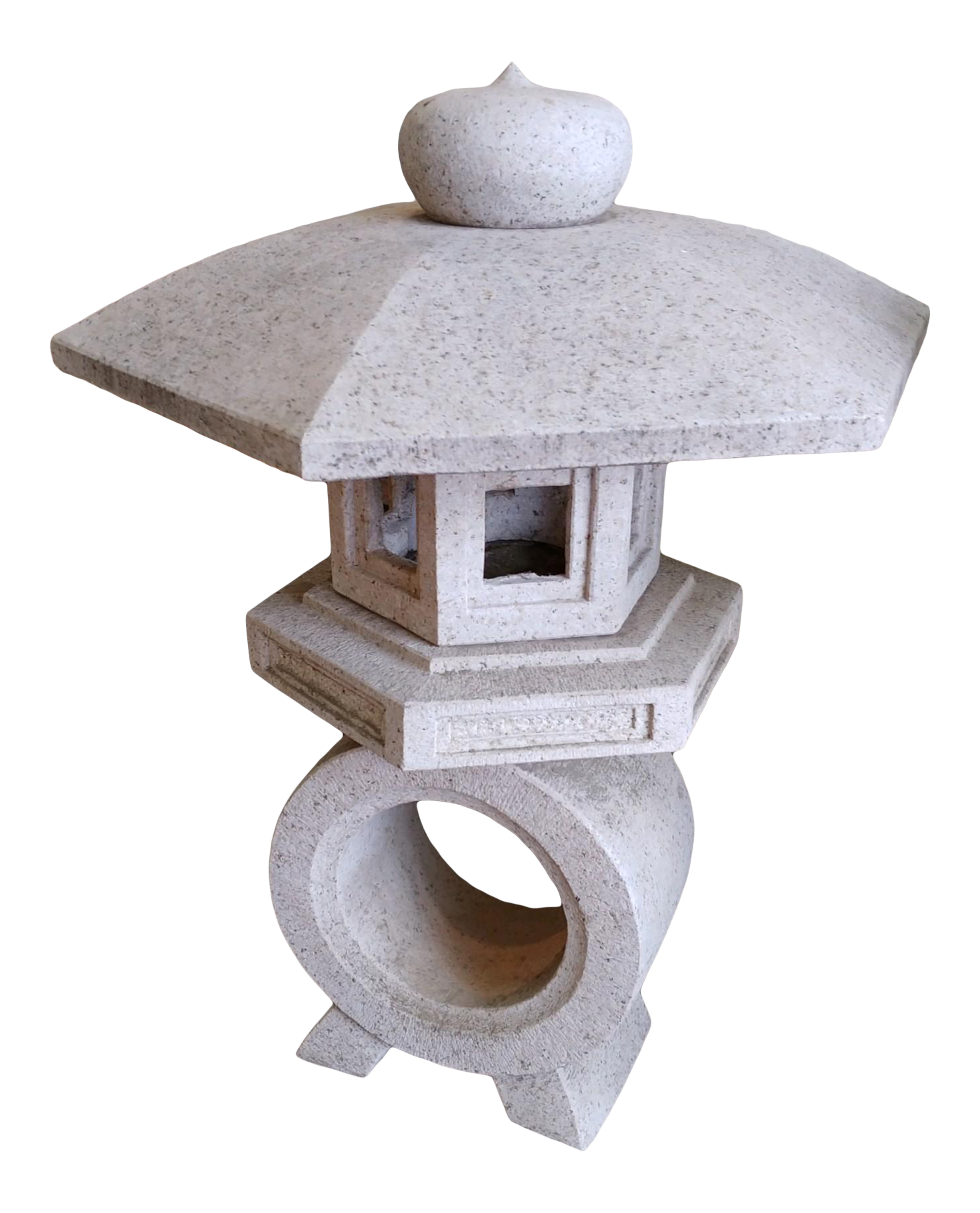 1940s Japanese Garden Ornament Granite Lantern Chairish