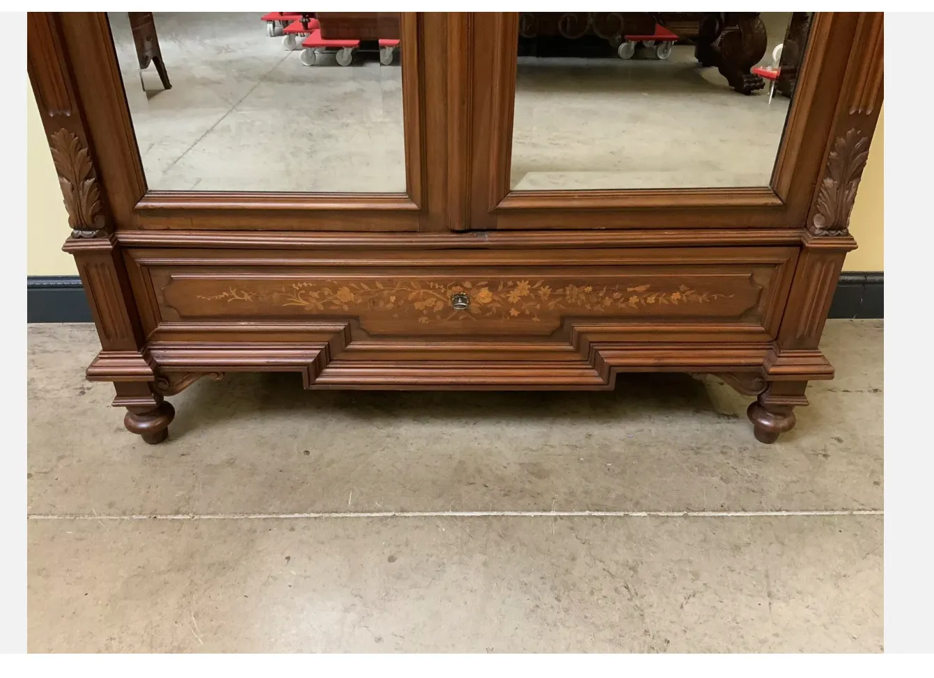 Antique Cupboard in Walnut, 1990
