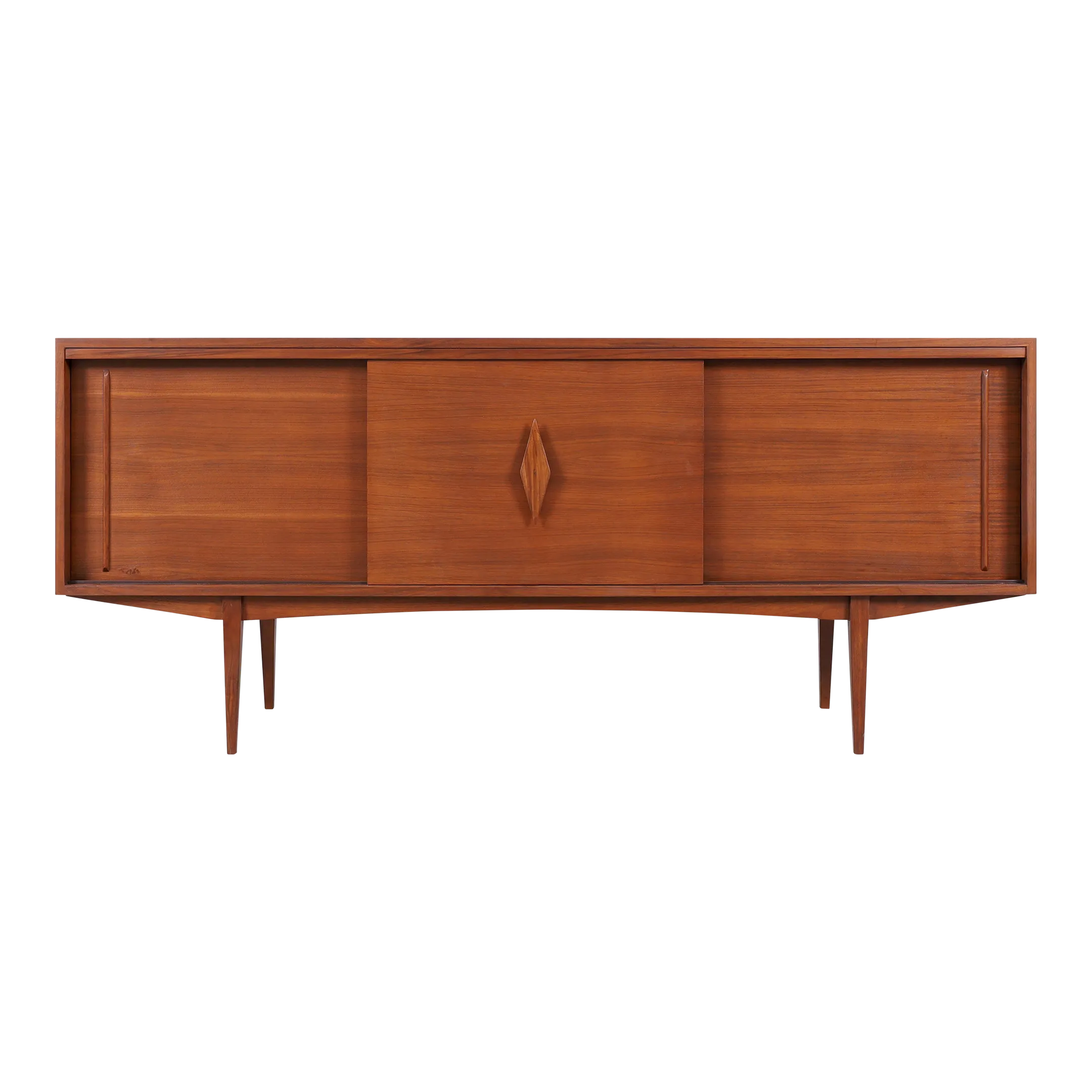 1960s Mid Century Modern Walnut Credenza Chairish