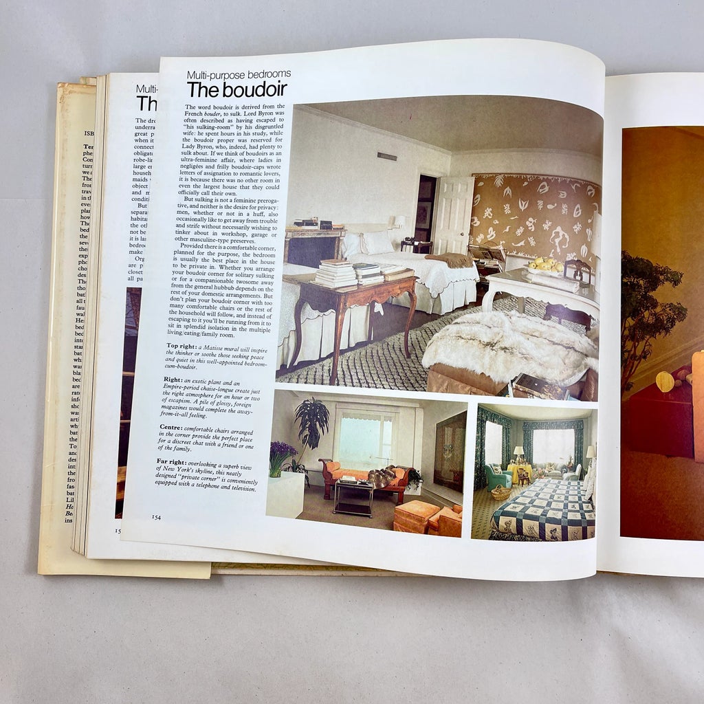 洋書 THE BED AND BATH BOOK Terence Conran The Bed and Bath Book, Terence Conran 1st Edition Hardbound, 1978