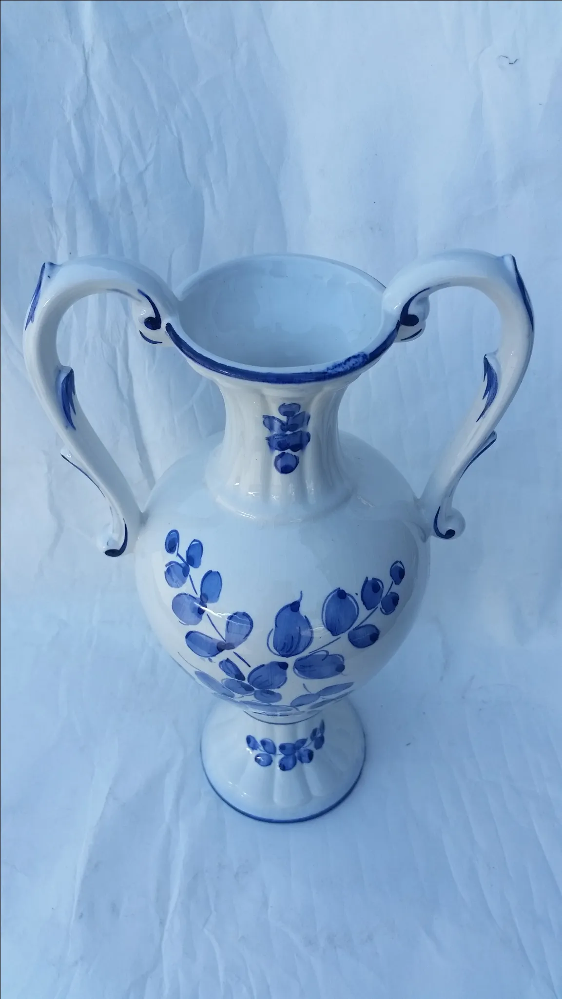Vintage Hand-Painted Portugese Vase main image 0