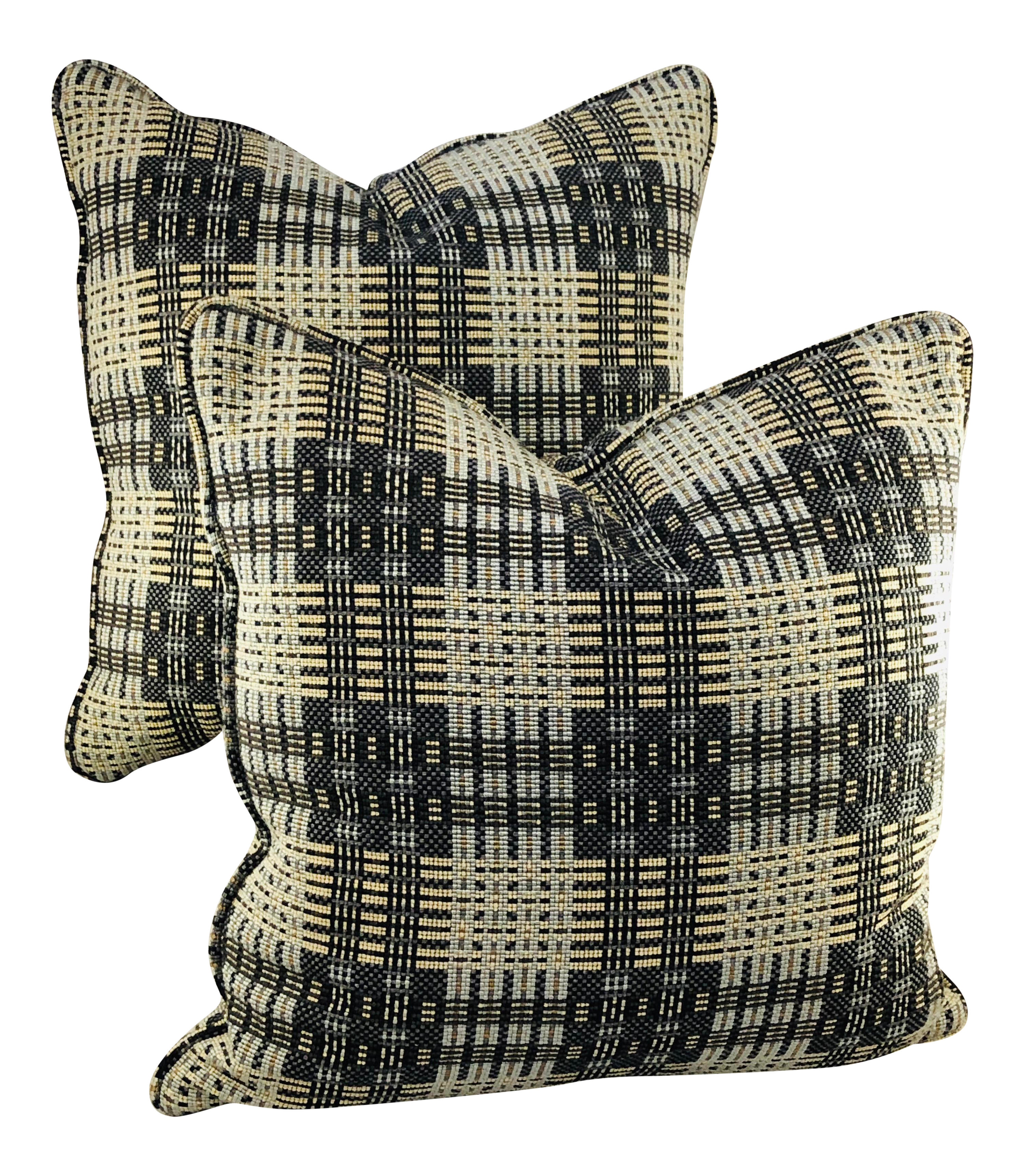 16 Square Highland Court Fabric Pillows A Pair Chairish