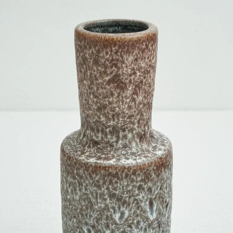 Mid-Century Volcanic Glazed Pottery Vase attributed to Steuler Keramik, 1960s