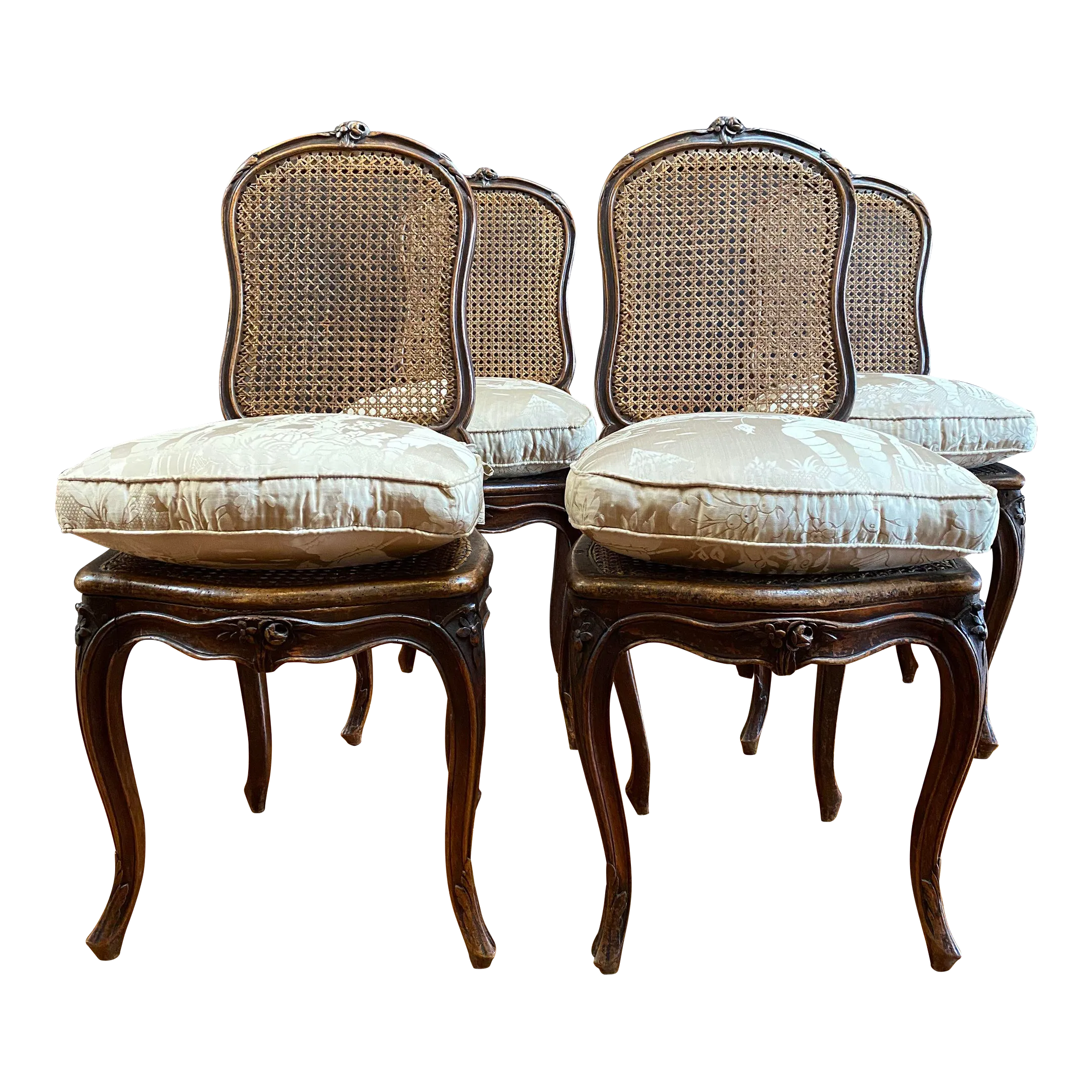 18th Century French Provincial Chairs - Set of 4