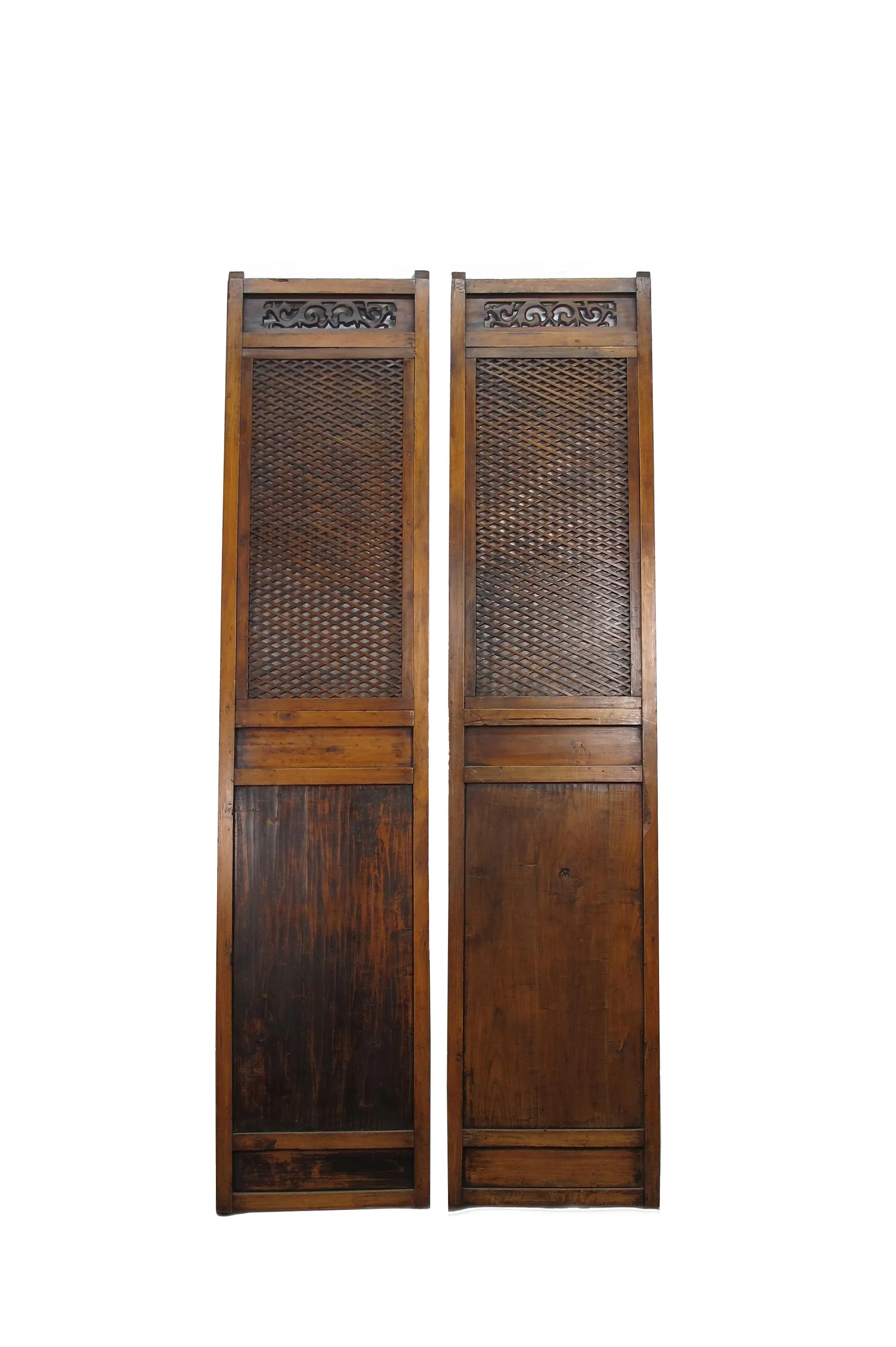 Pair of Beautiful Lattice Screen Door Panel | Chairish