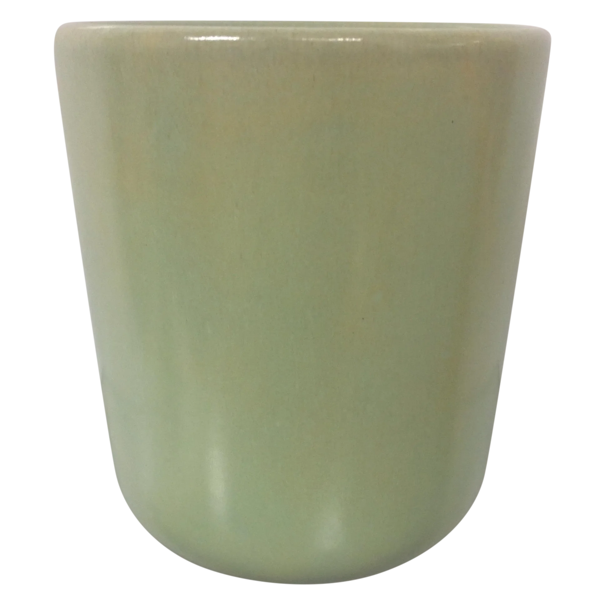 Pastel Green La Solana Pottery Vase | Chairish