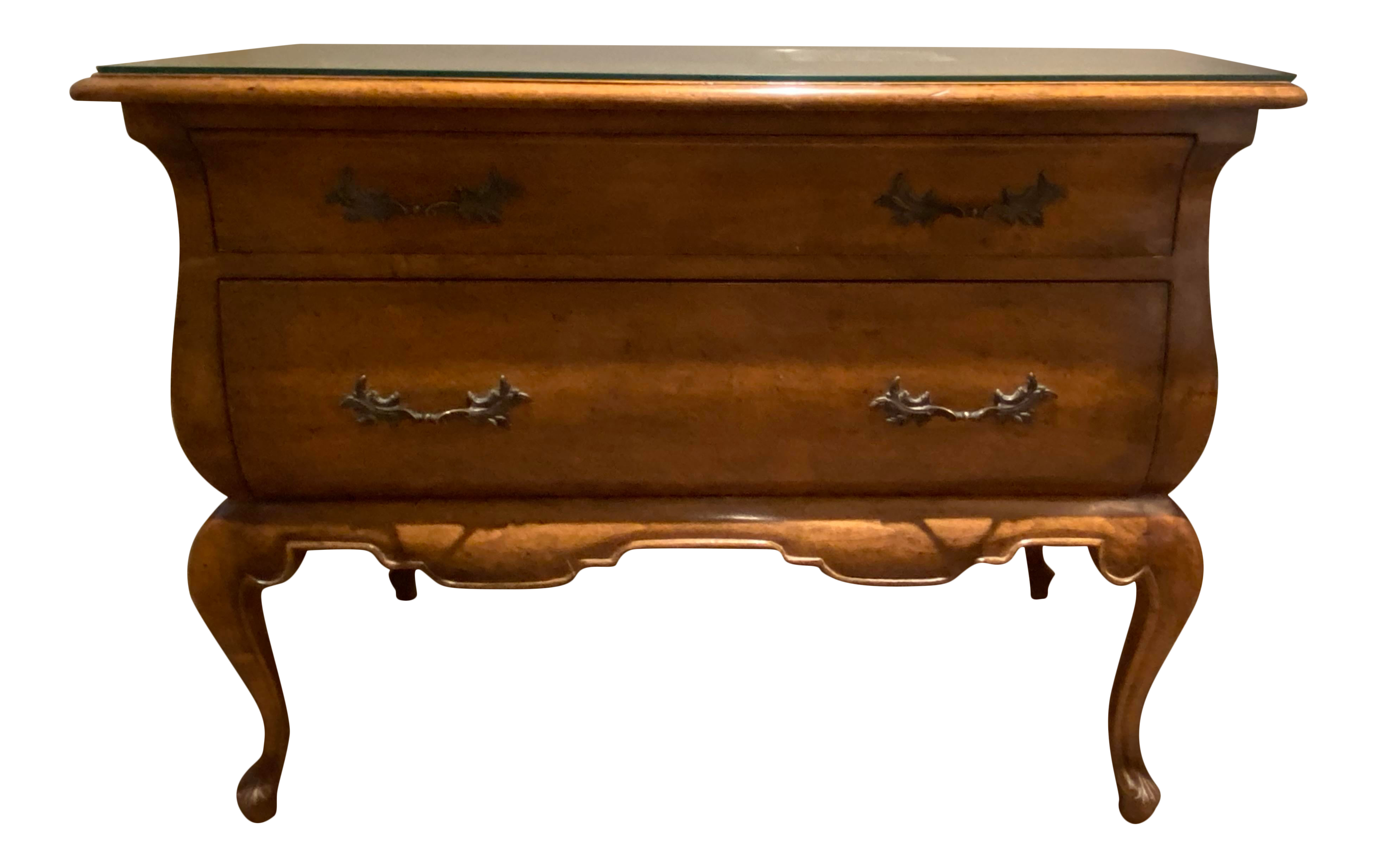 Minton Spidell Dutch Bombe Chest Side Table Or Nightstand 2 Available Chairish