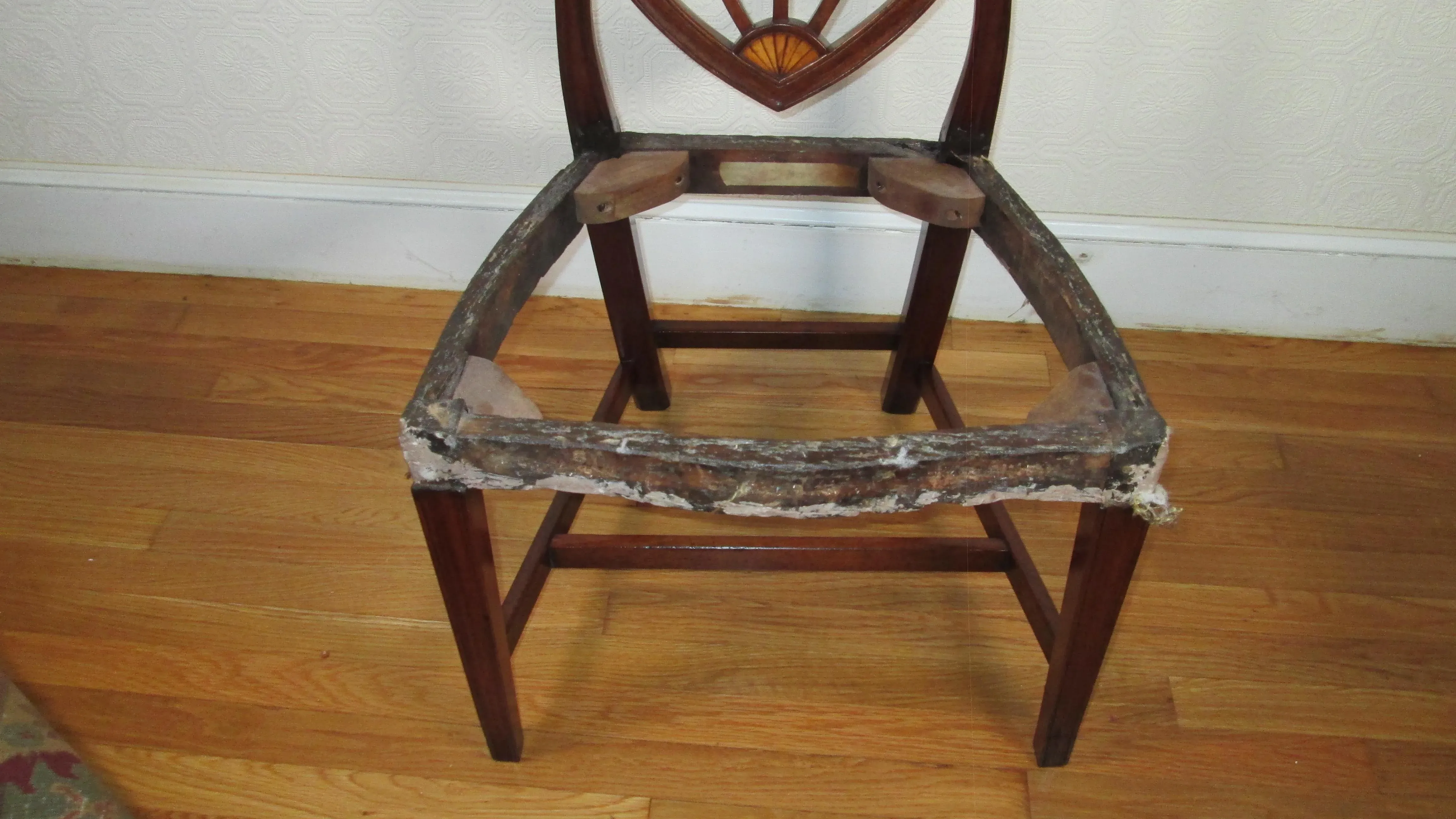Antique Shield Back Chair