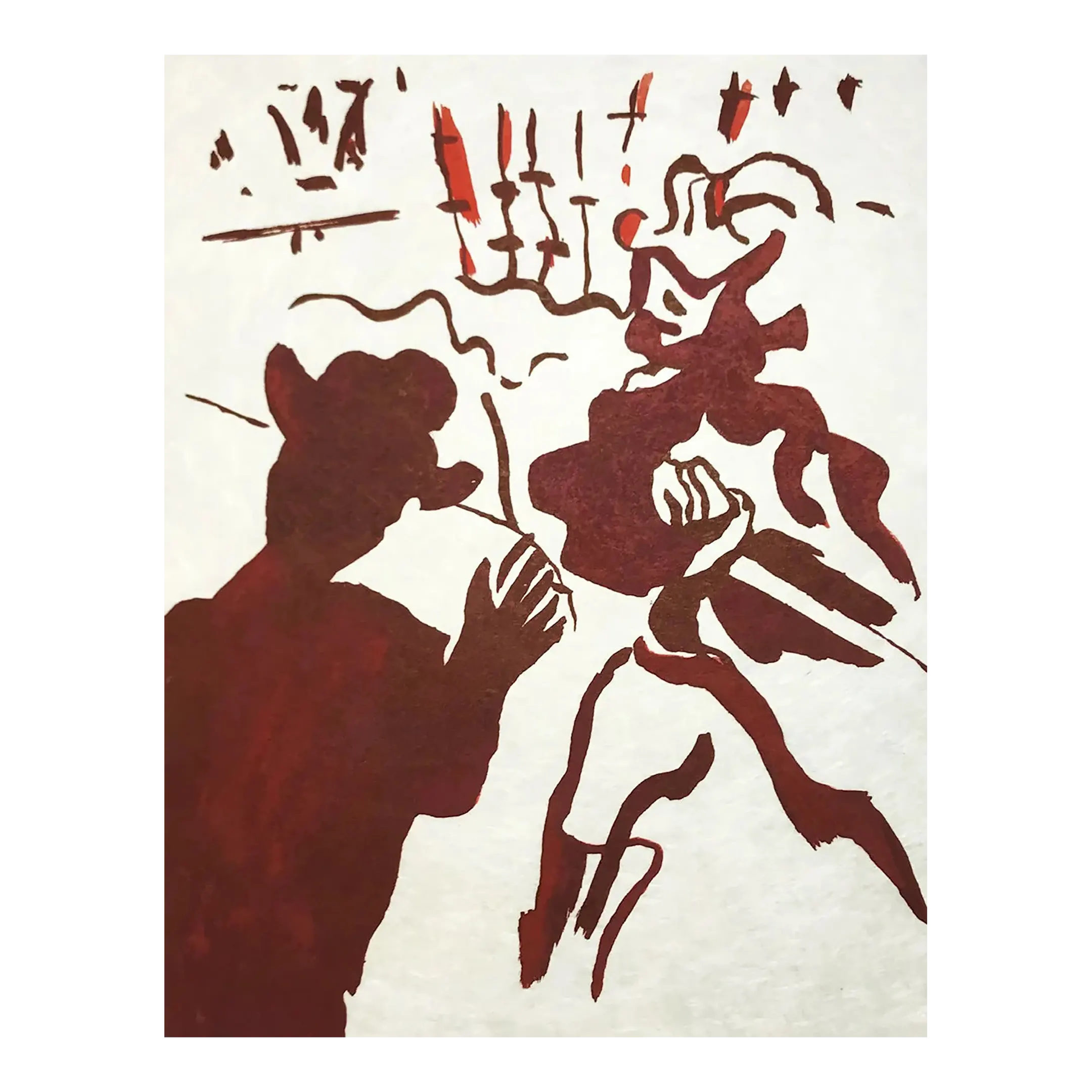 FRANCISCO BORES、SOUVENIR D'ANDALOUSIE 1962 Francisco Bores Original Lithograph 8 Mourlot Freres