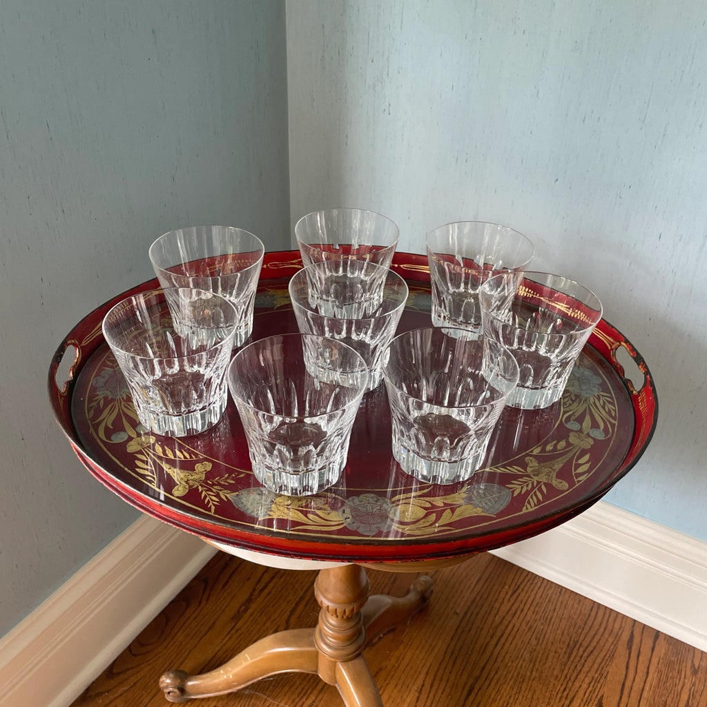 2000s Crystal Baccarat Etna Double Old-Fashioned Glass/Tumbler