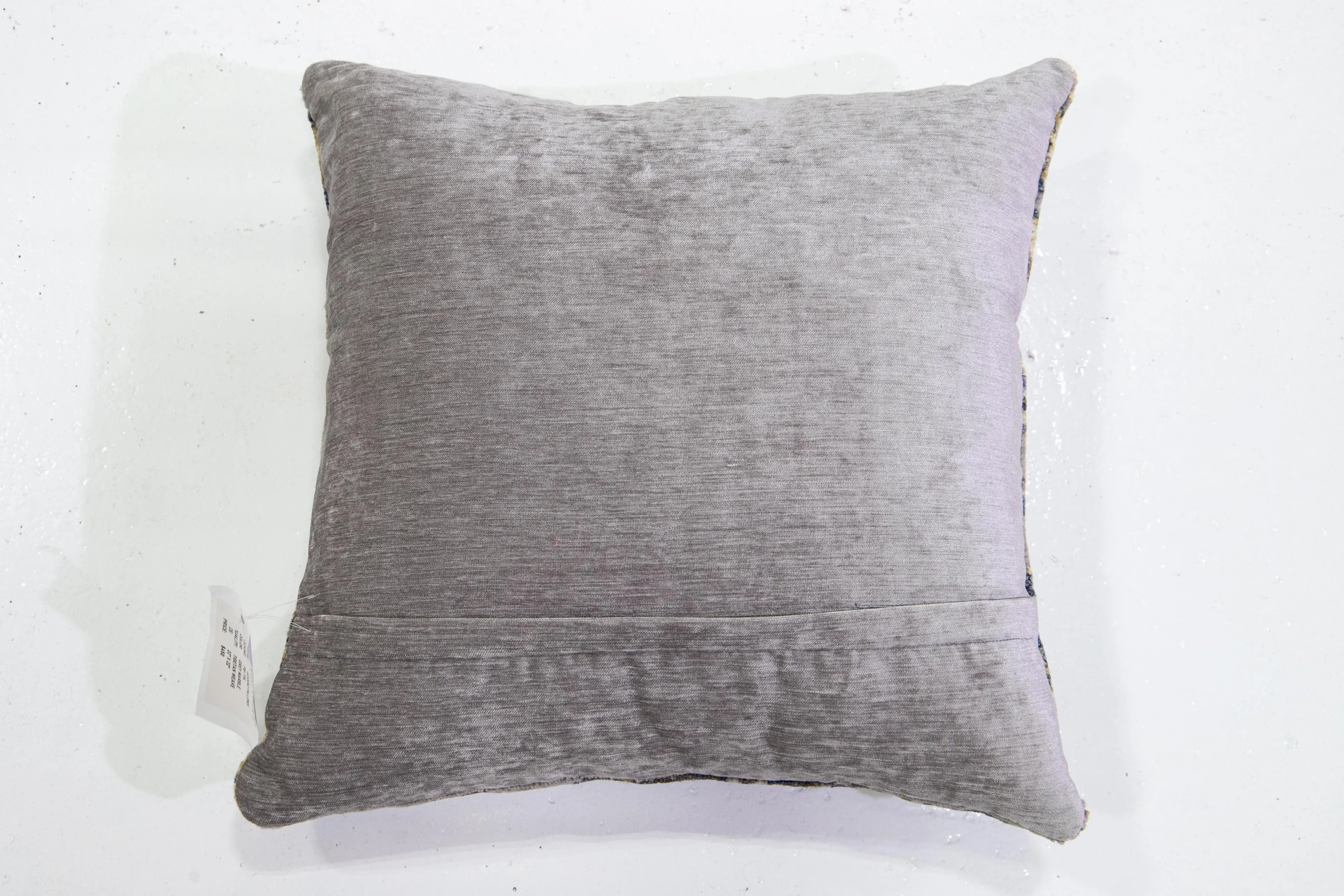 Blue medallion cheap throw pillow