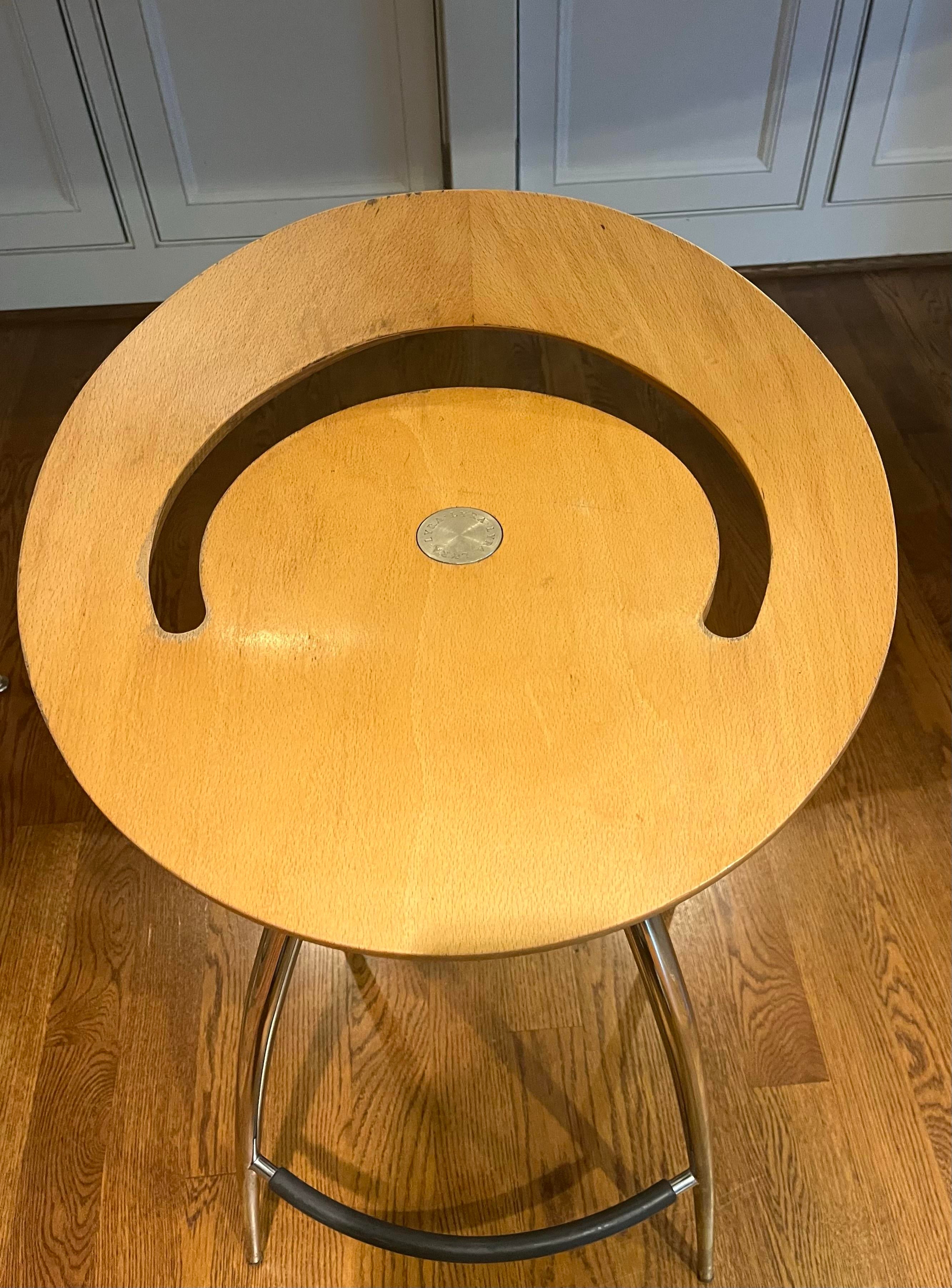 Counter Bar Stools Magis Lyra Italy Vintage | Chairish