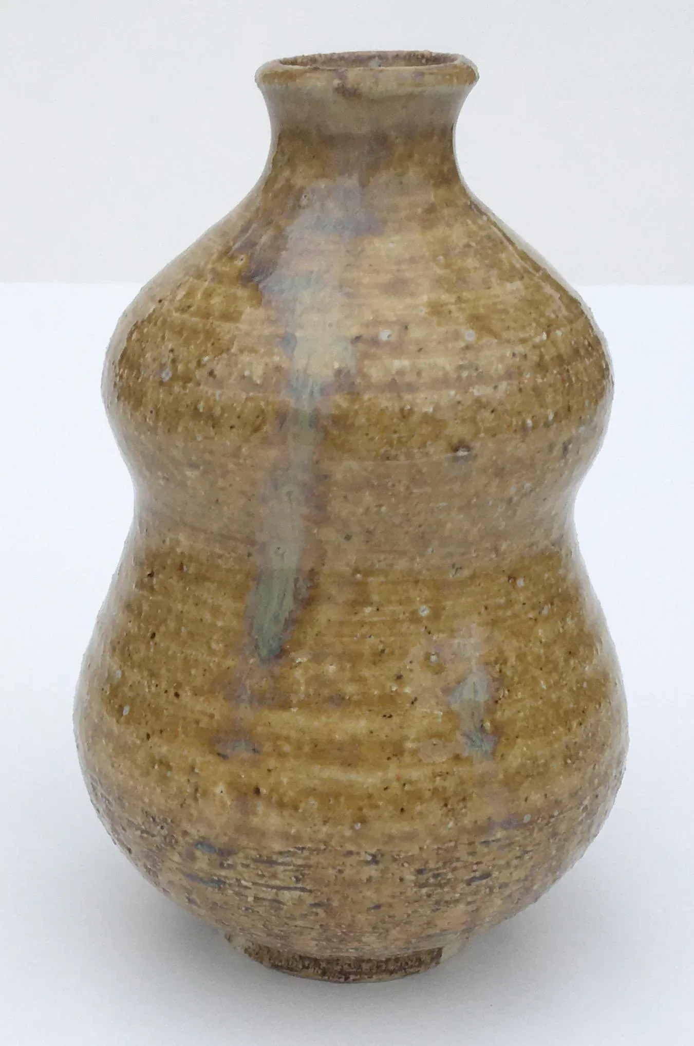 1980s Japanese Studio Pottery Shiguraki Vase by Nishijima