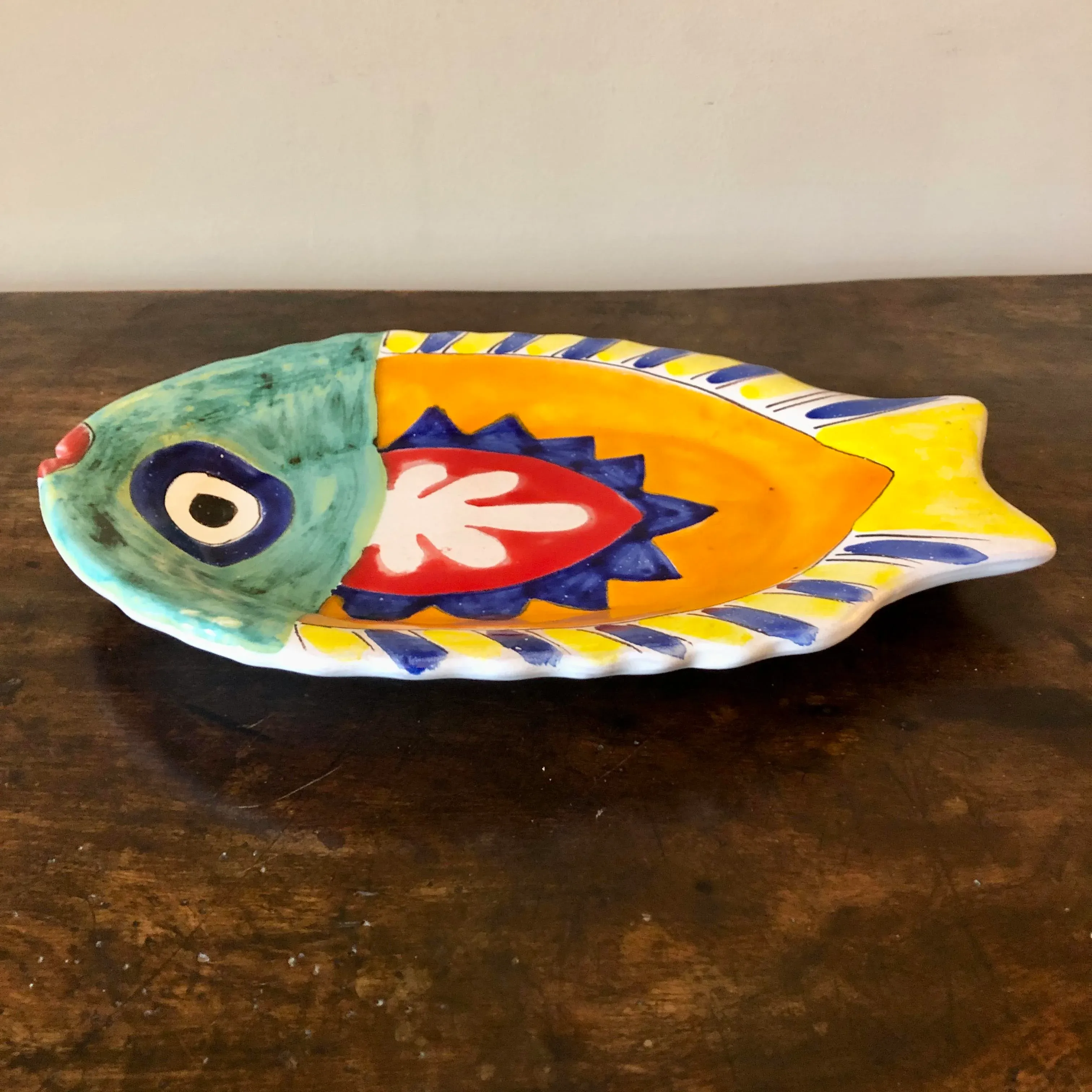 DESIMONE デシモーネ　ITALY58 アート美術　アンティーク　イタリア Giovanni DeSimone/DESIMONE/handpainted/dish/お皿/