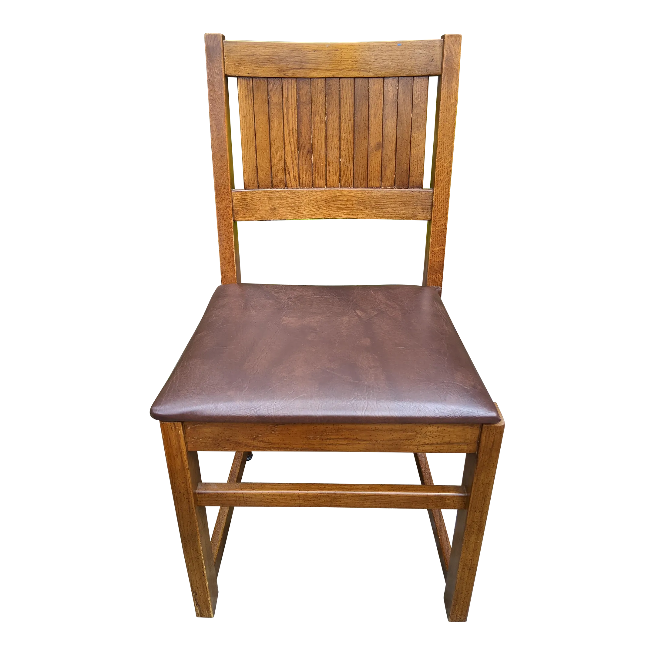 Mission style oak chairs sale