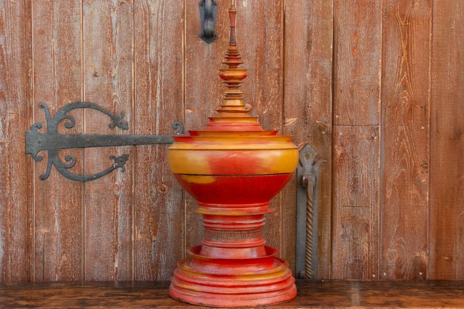 00s STONE ISLAND Half-Zip Polo Shirt Paul Harvey19th Century Merigold Lacquered Burmese Vessel