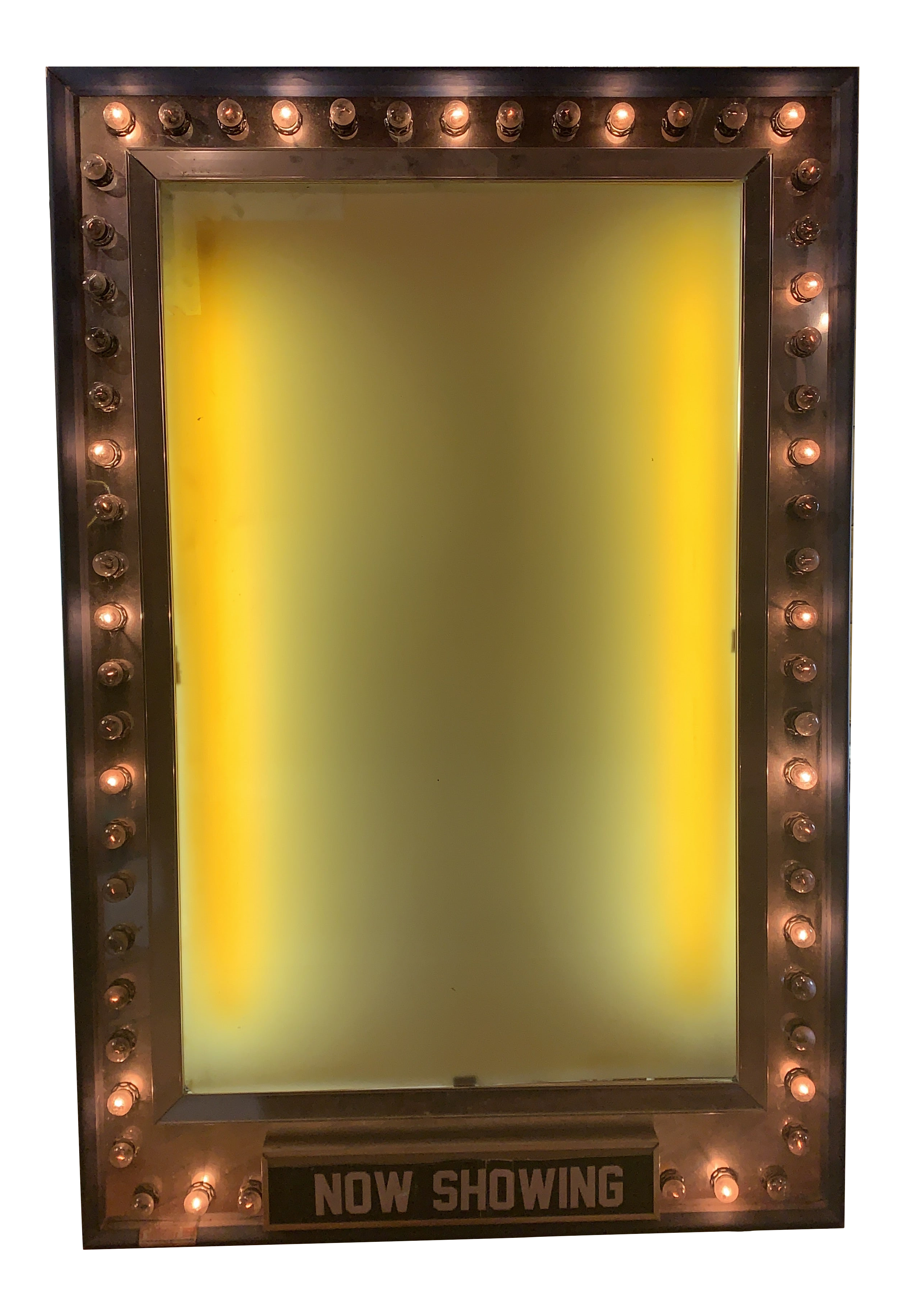 Mid 20th Century Custom Marquee Box Theater Movie Poster Lighted Frame Chairish