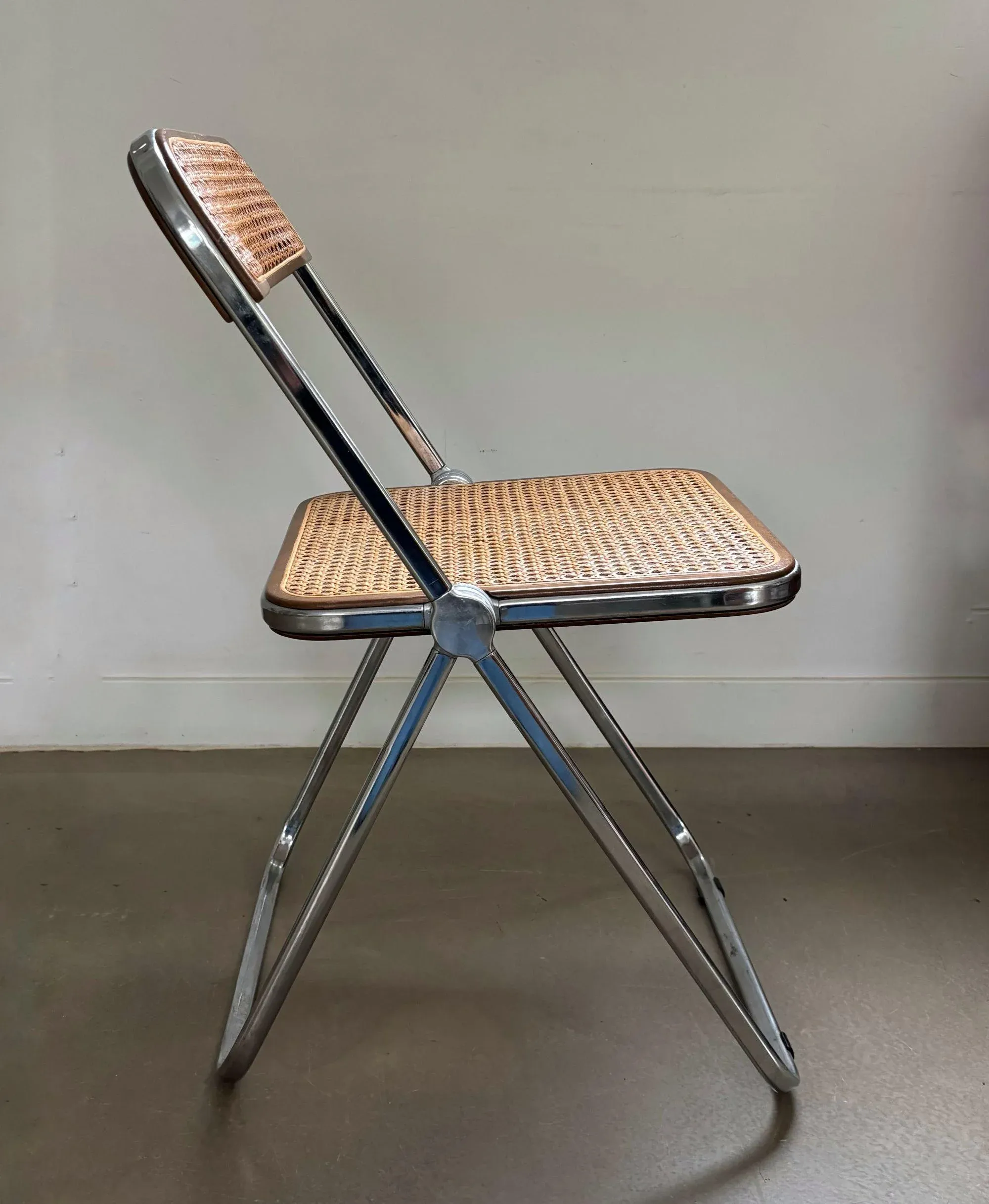 Plia Folding Chair by Giancarlo Piretti for Castelli, 1960s | Chairish