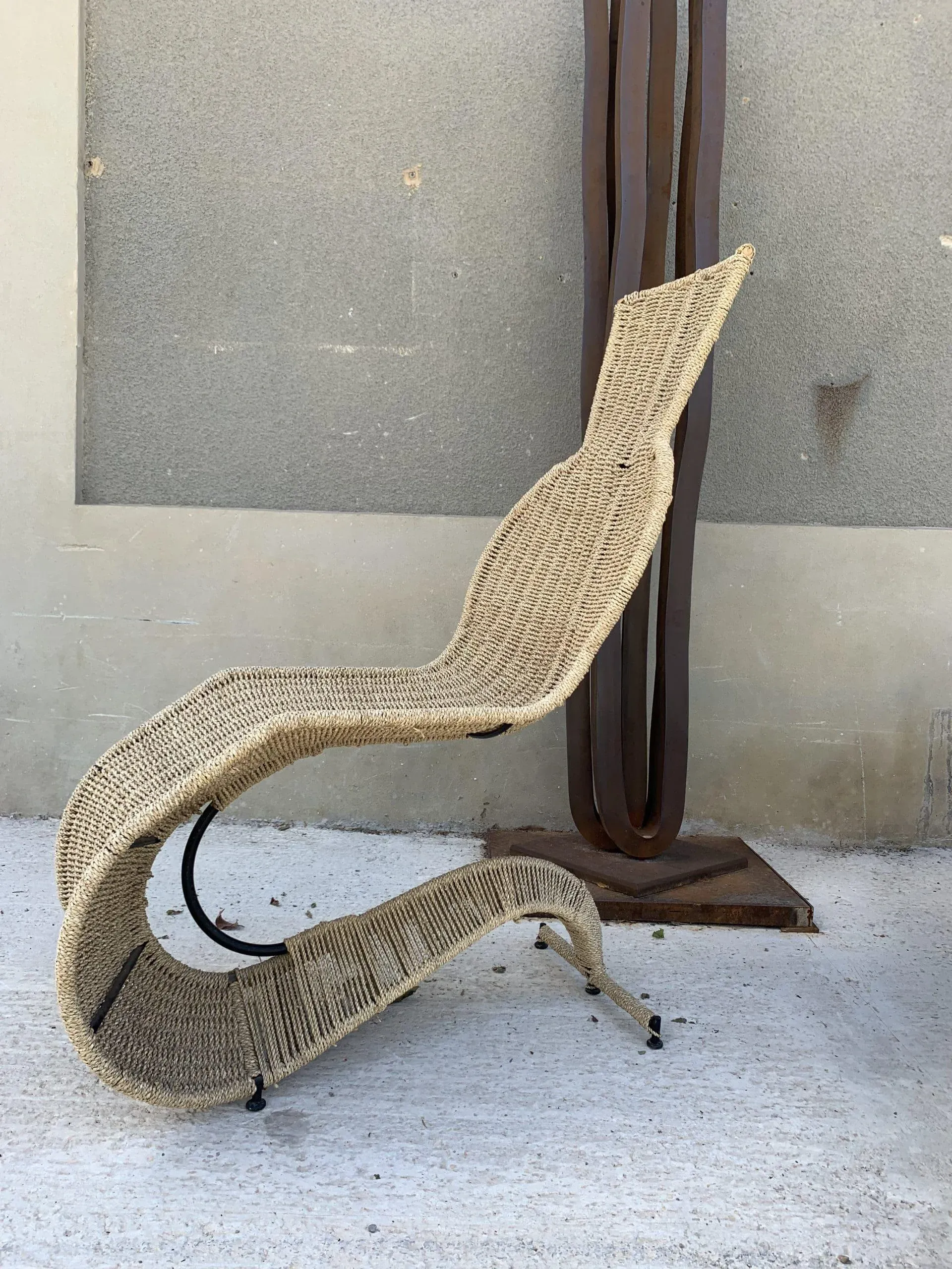 【 Tom Dixon 】1990 Tom Dixon | Tom Dixon 'Baby Fat' chair ca. 1990 (ca. 1990