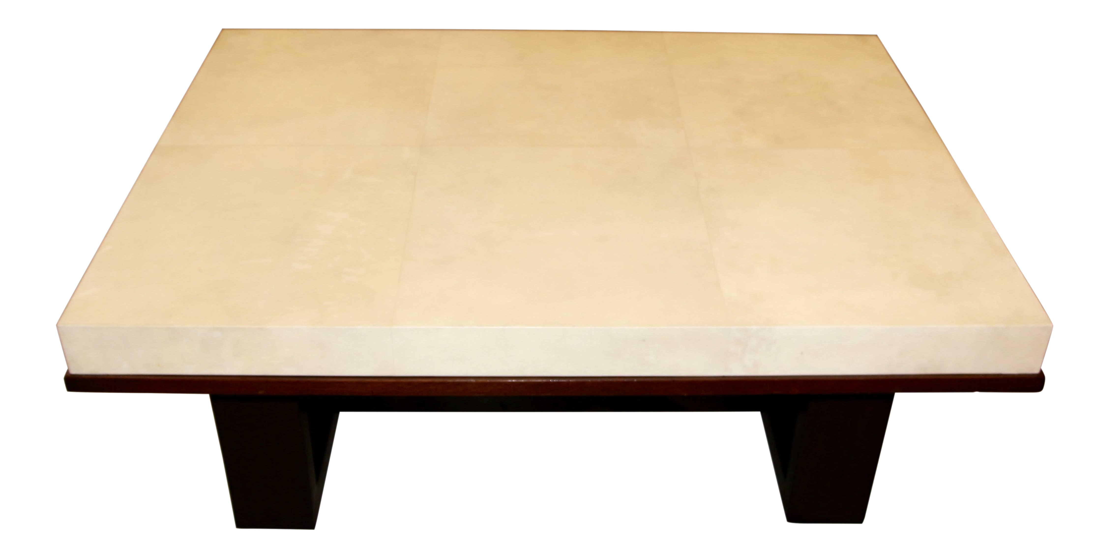 Parchment Top Table by Christopher Kennedy Chairish