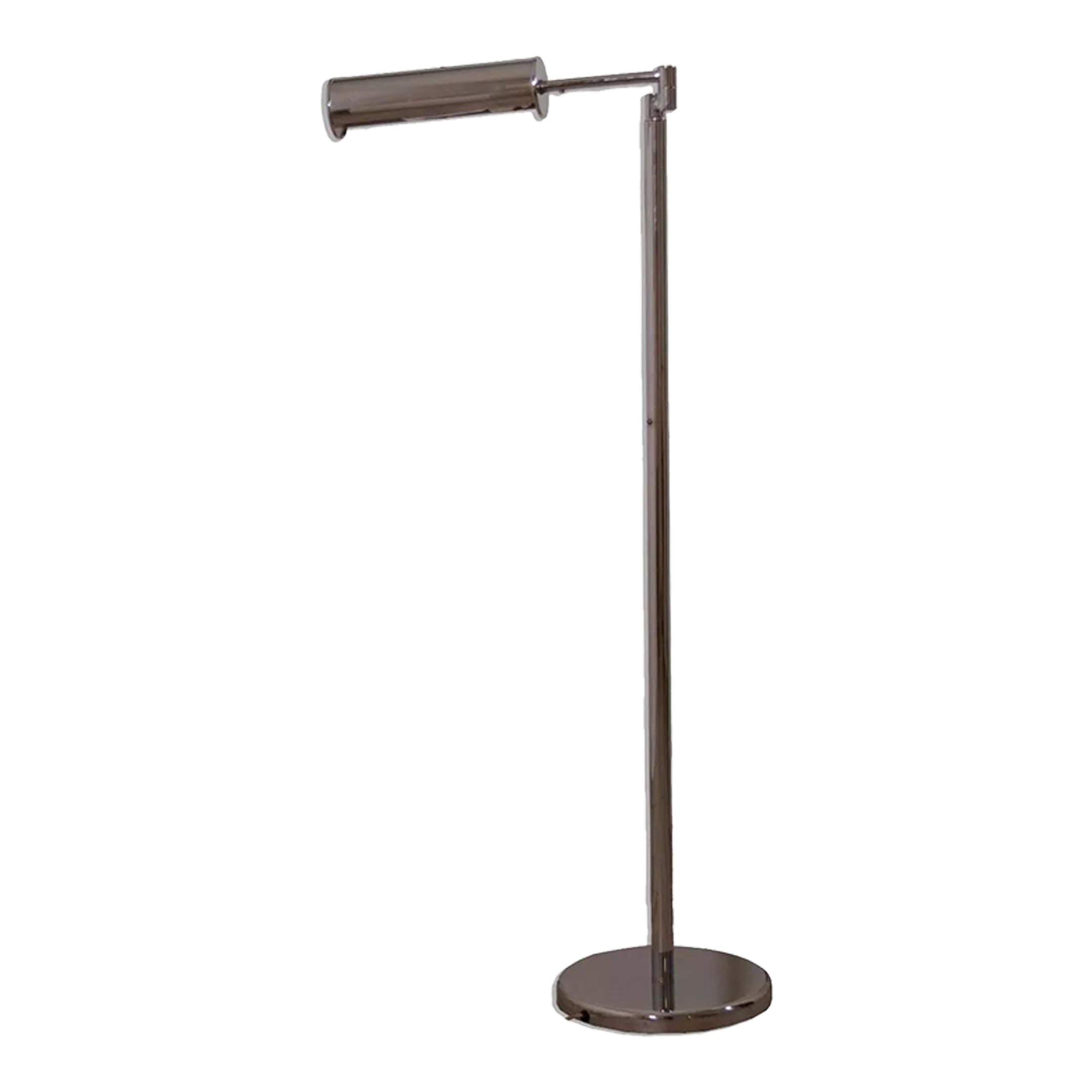 Von Nessen Chrome Extendable Reading Lamp Mid Century Modern