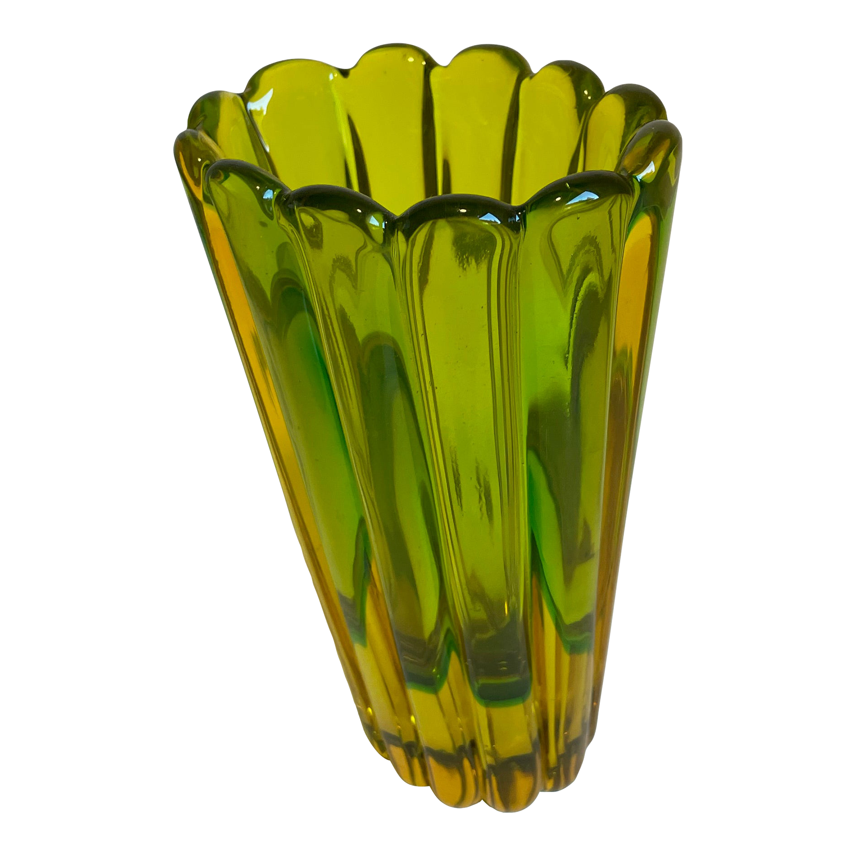 1960s-flavio-poli-seguso-sommerso-ribbed-murano-style-glass-vase-chairish
