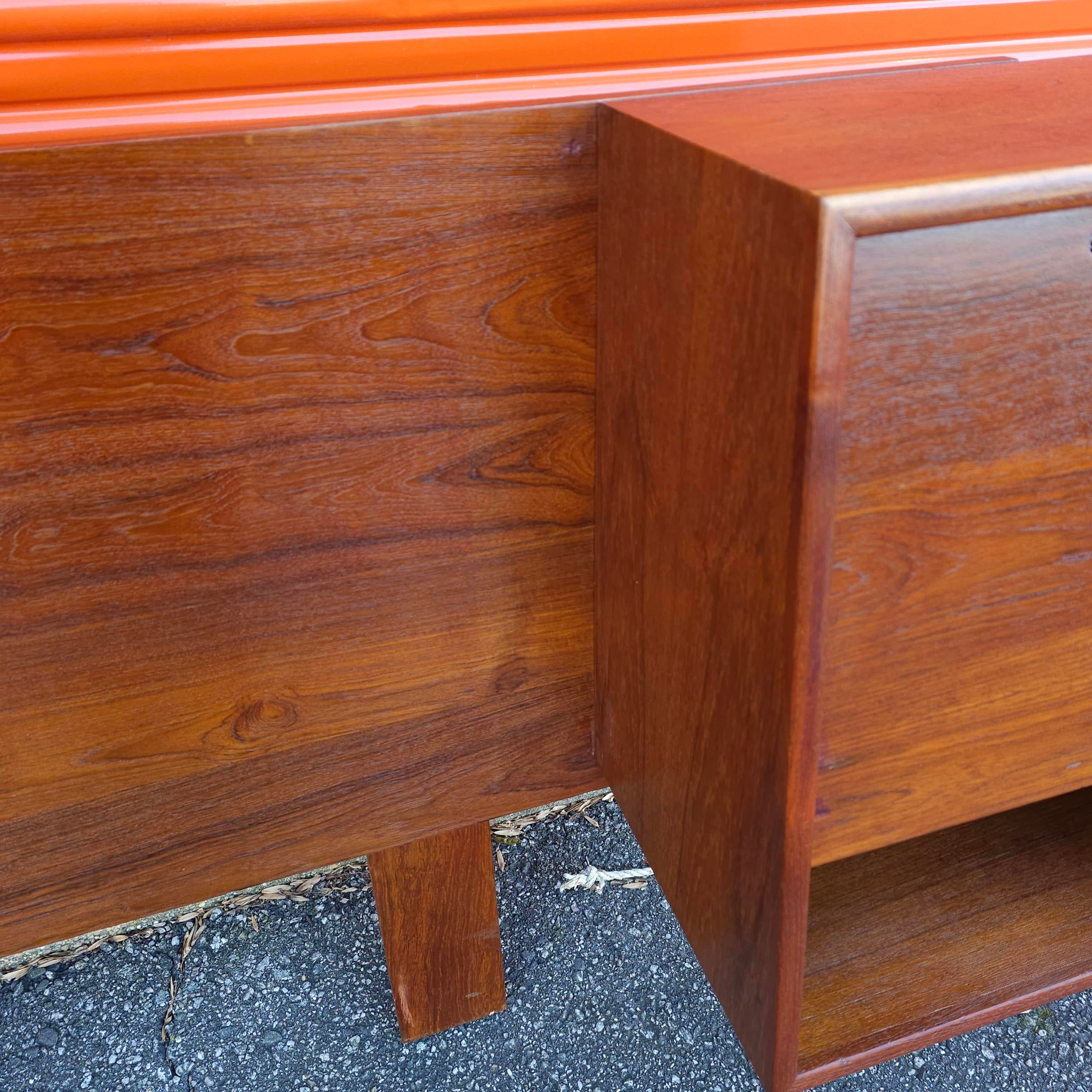 Goro\'s goro\'s K18 Eagle Metal Large, Gold Metal Large, All-Gold MetalMid Century Modern Danish Style Queen Teak Headboard With Floating Nightstands