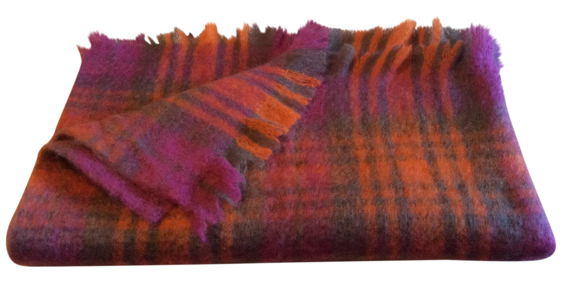 Avoca Mohair Irish Blanket Chairish