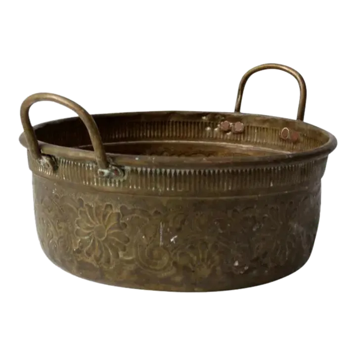 Antique Brass Basin Chairish