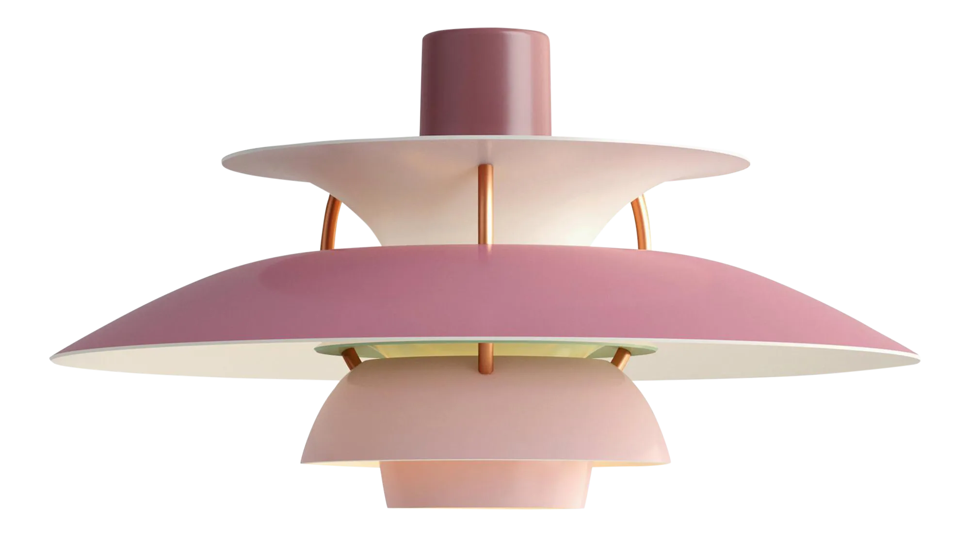 Poul Henningsen Rose PH5 Mini Pendant for Louis Poulsen