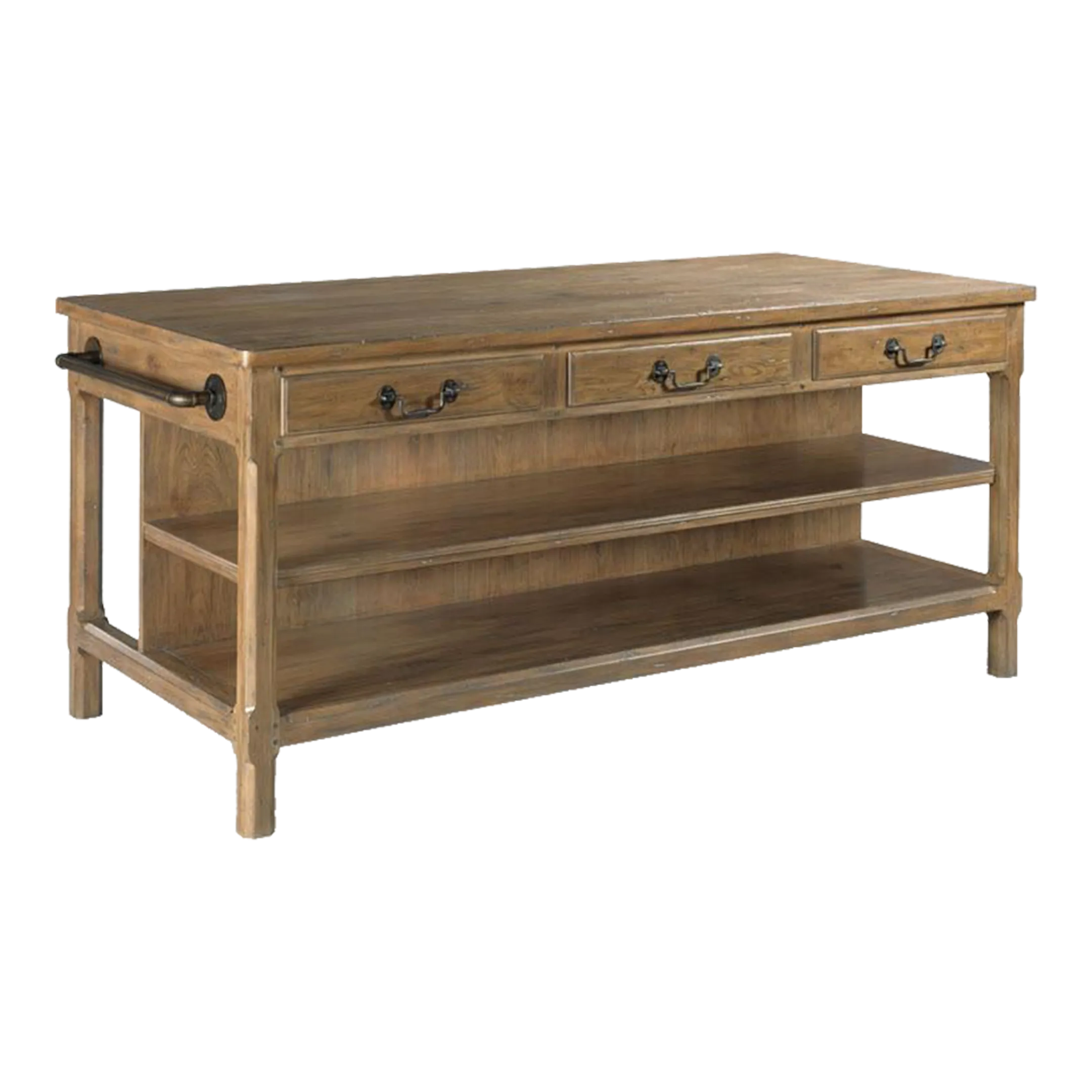 Woodbridge Furniture Draper's Table, Antique Finish Chairish