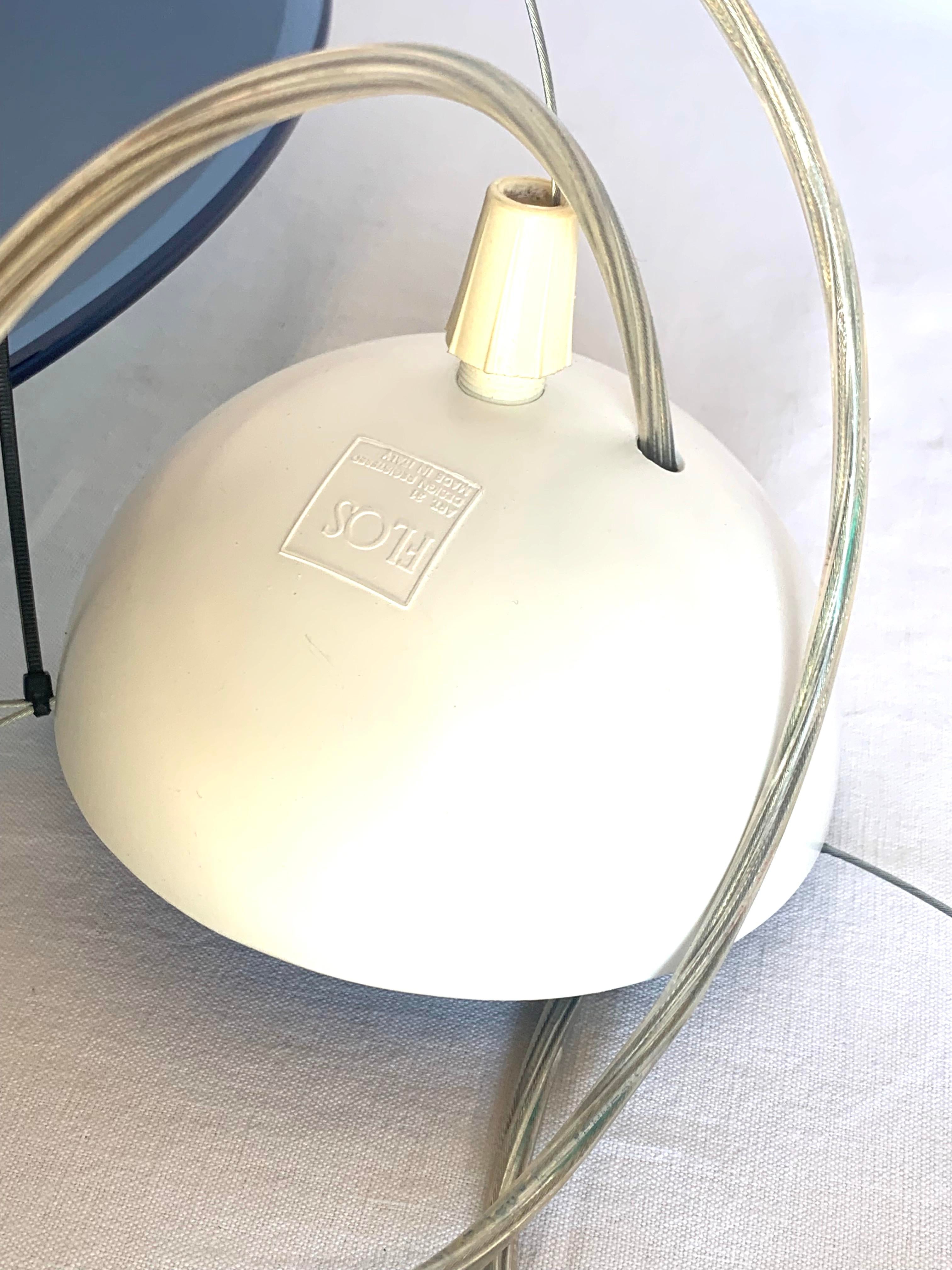 Zefiro 3 Suspension Lamp by Giuseppe Ramella for Arteluce, 1980s