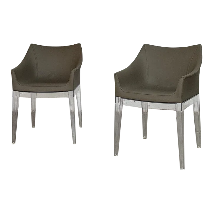 Kartell Madame Ecopelle Chairs a Pair