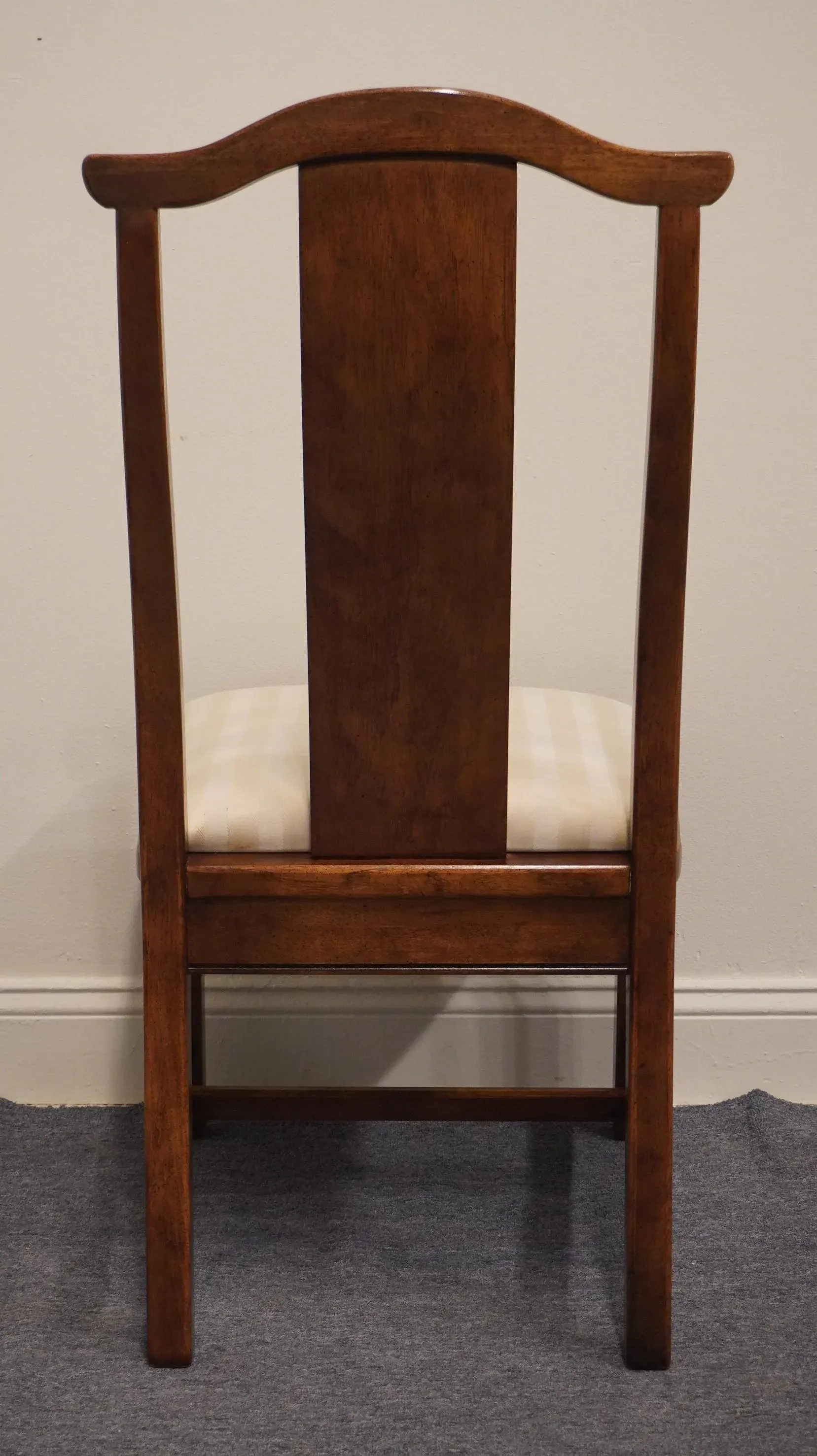 Thomasville Mystique Collection Asian Chinoiserie Dining Side Chair14K Yellow Gold Plated .925 Sterling Silver 1.0 Cttw Champagne Diamond Heart Pendant Necklace (K-L Color, I1-I2 Clarity) - 18\