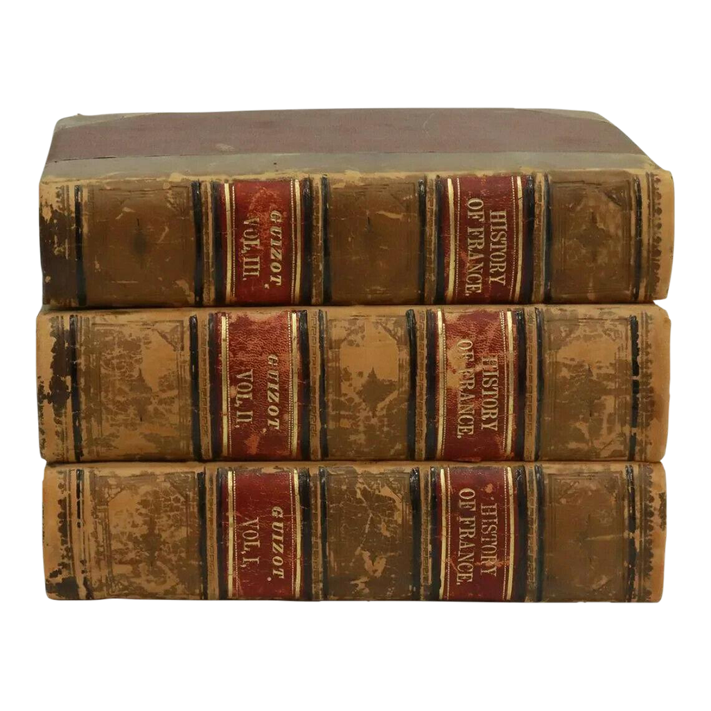 1800's Antique Books, History of France, Bon Louis H. Martin 1877 Books