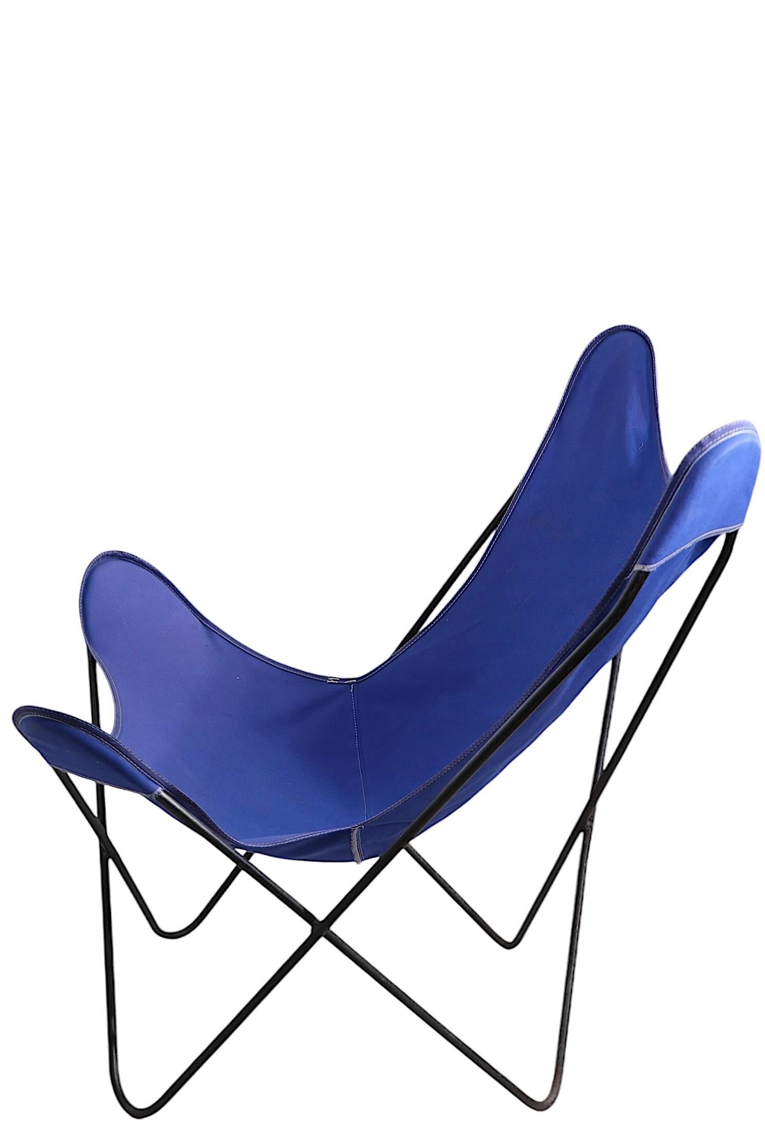 ミュージシャン MAN WITH A MISSION  Butterfly chair Mid Century Butterfly Sling Chair With Original Canvas Seat