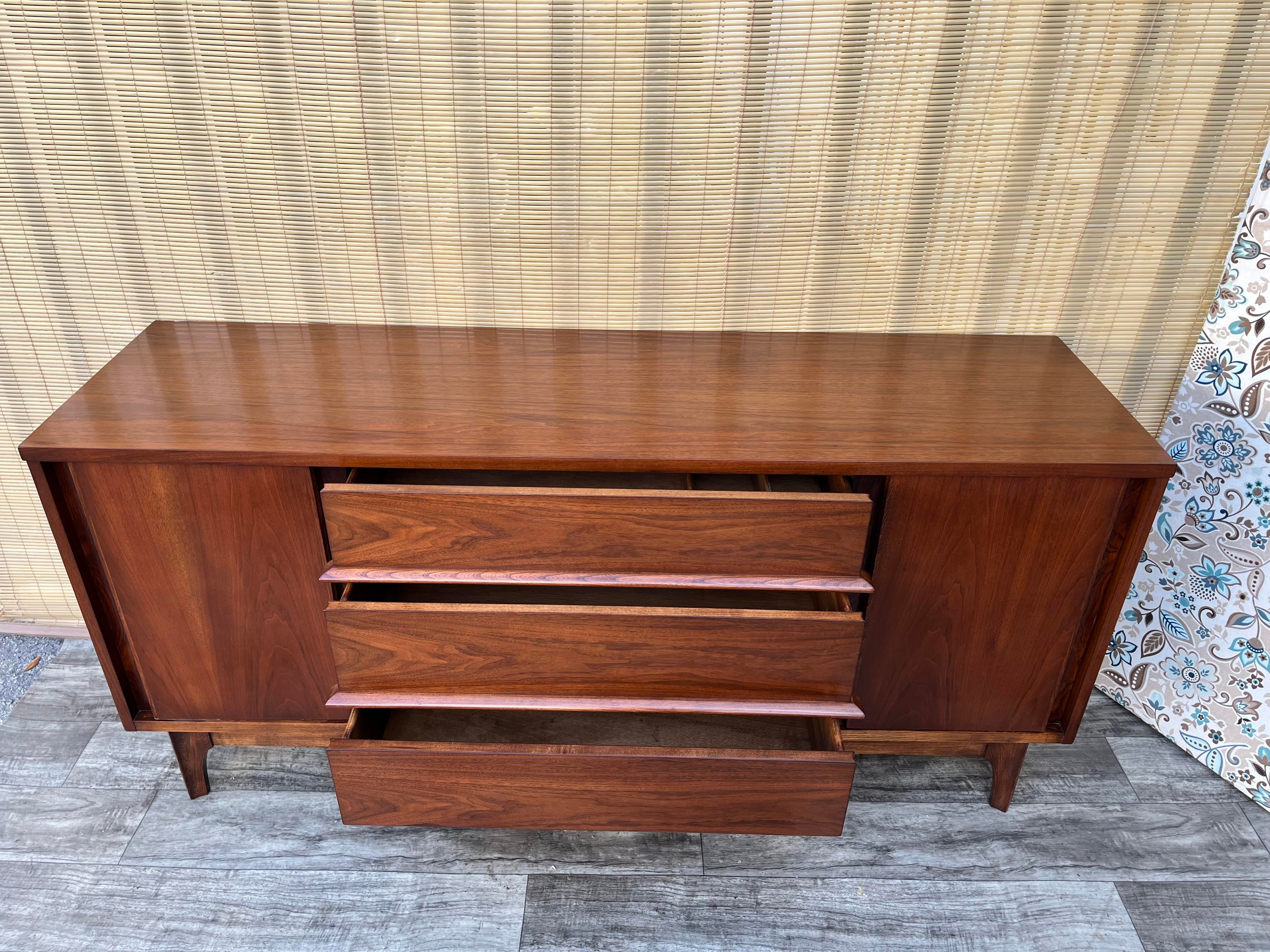 Fully Restored Mid Century Modern Credenza by Kent Coffey