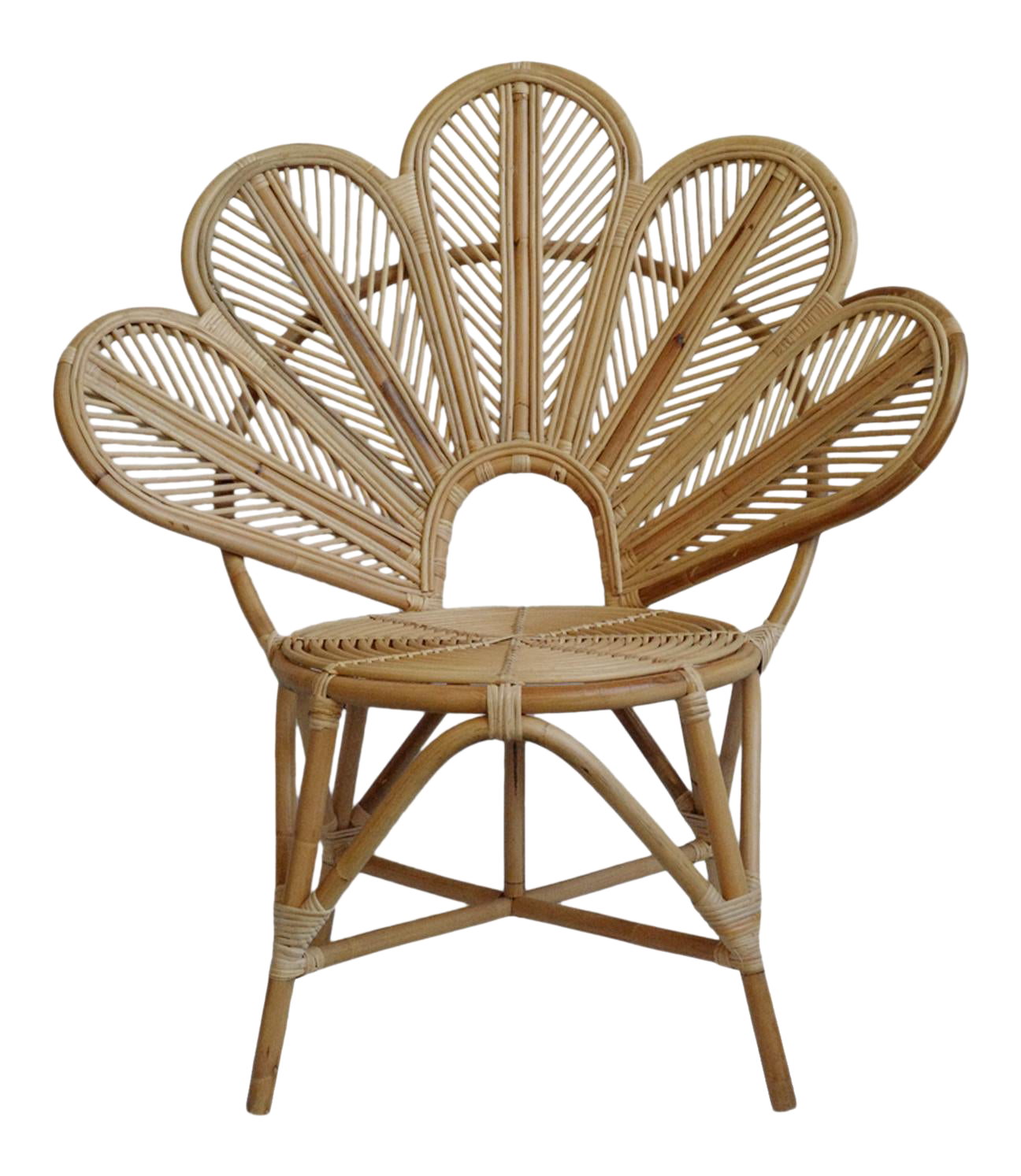 Bamboo Flower Chair Chairish