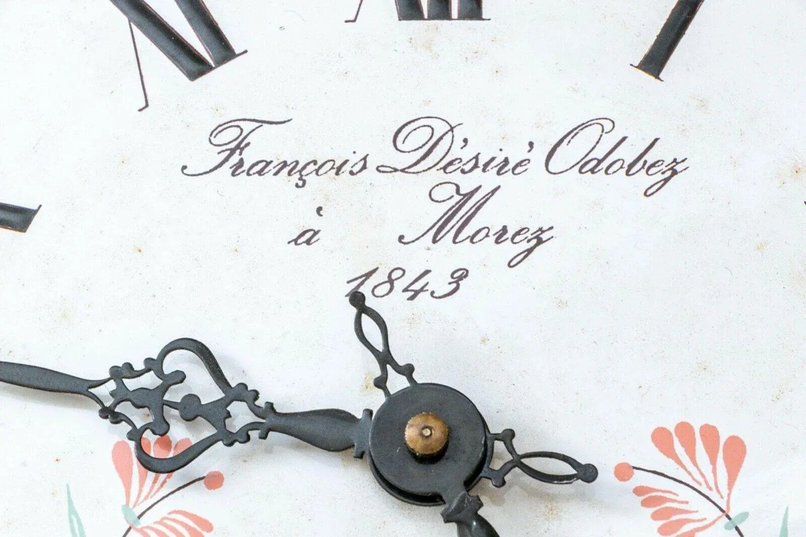 19th Century French Long Case Clock by Francois Desire' Odobez A