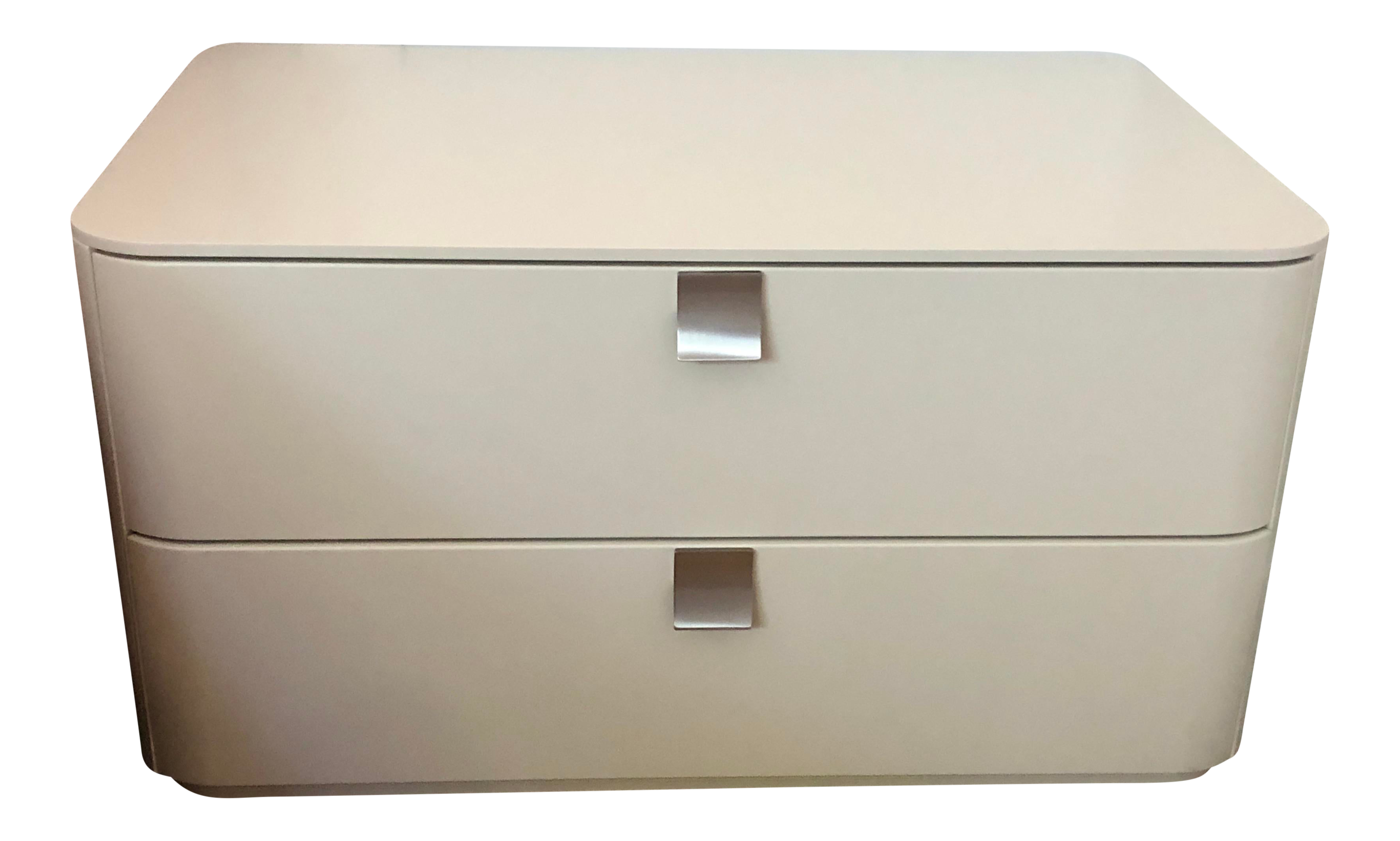 Modern Jesse White Nightstand Chairish